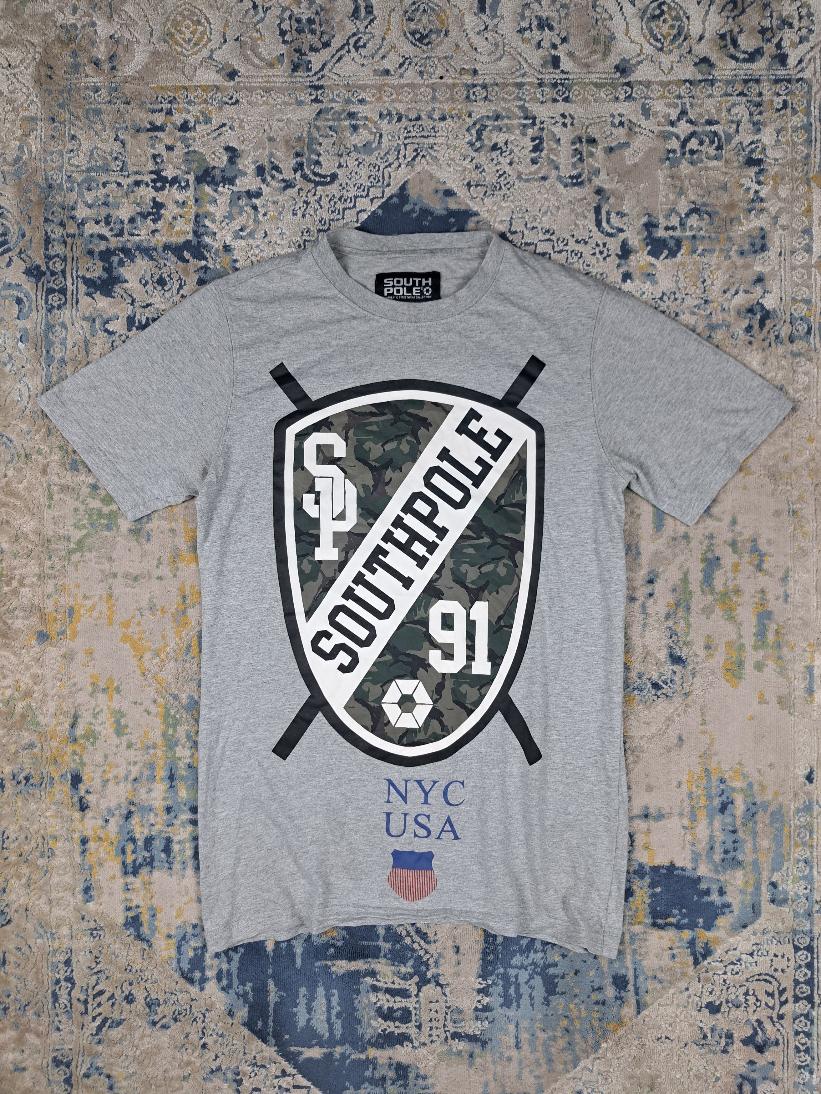 Southpole Southpole y2k Rap Tee Hip Hop Vintage Rare Size US S / EU 44-46 / 1 - 1 Thumbnail