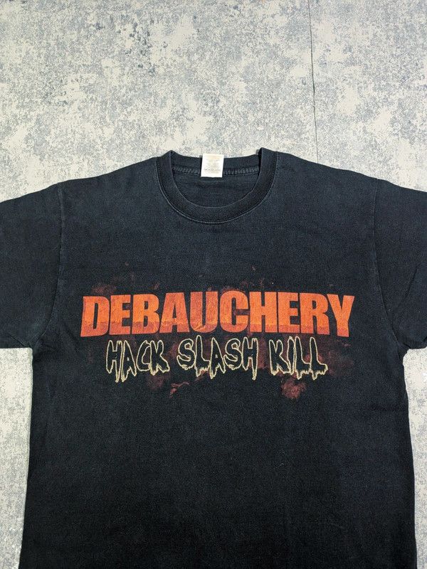 Band Tees × Vintage faded 00s debauchery tshirt Size US L / EU 52-54 / 3 - 3 Thumbnail