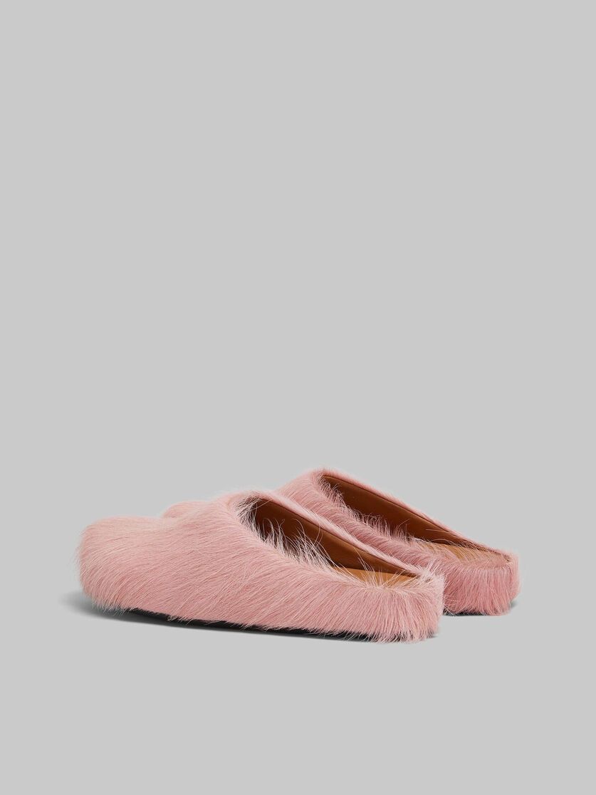 Marni o1w1db10426 Long-Haired Calfskin in Pink Size US 9 / EU 42 - 3 Thumbnail