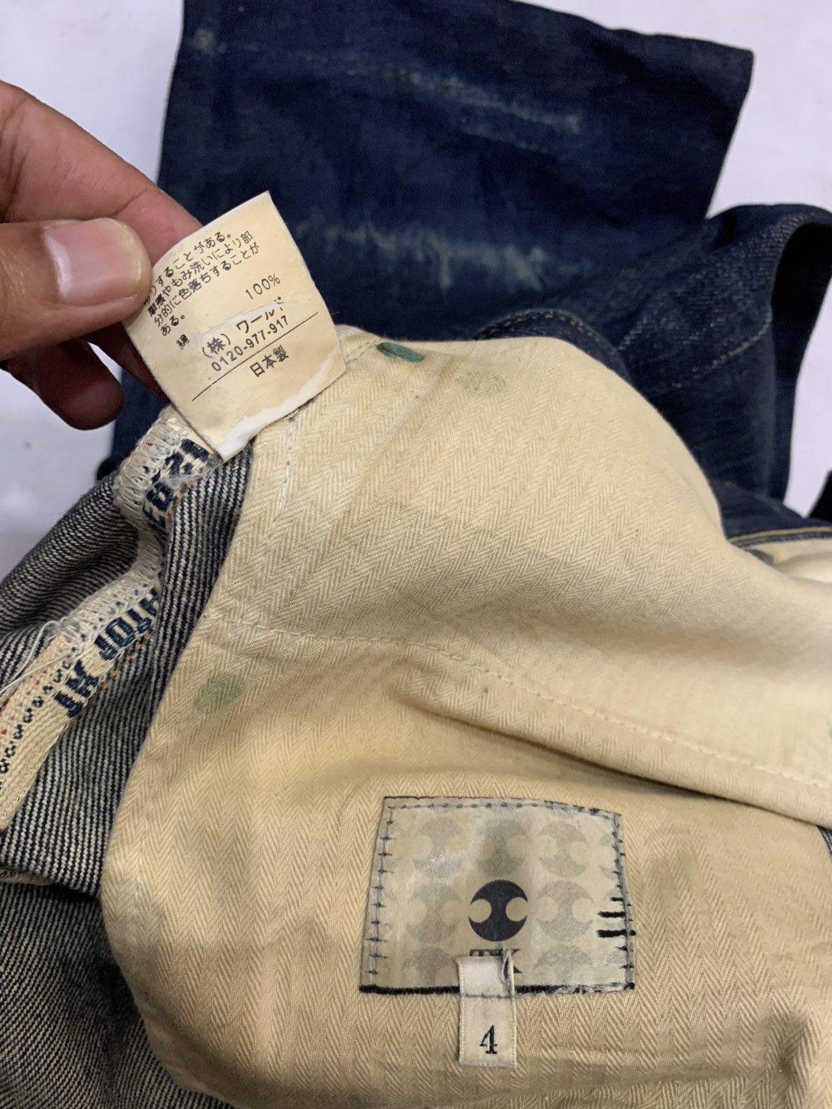 Japanese Brand × Takeo Kikuchi 🔥T.KIKUCHI SELVEDGE DENIM W37 Size US 37 - 11 Thumbnail