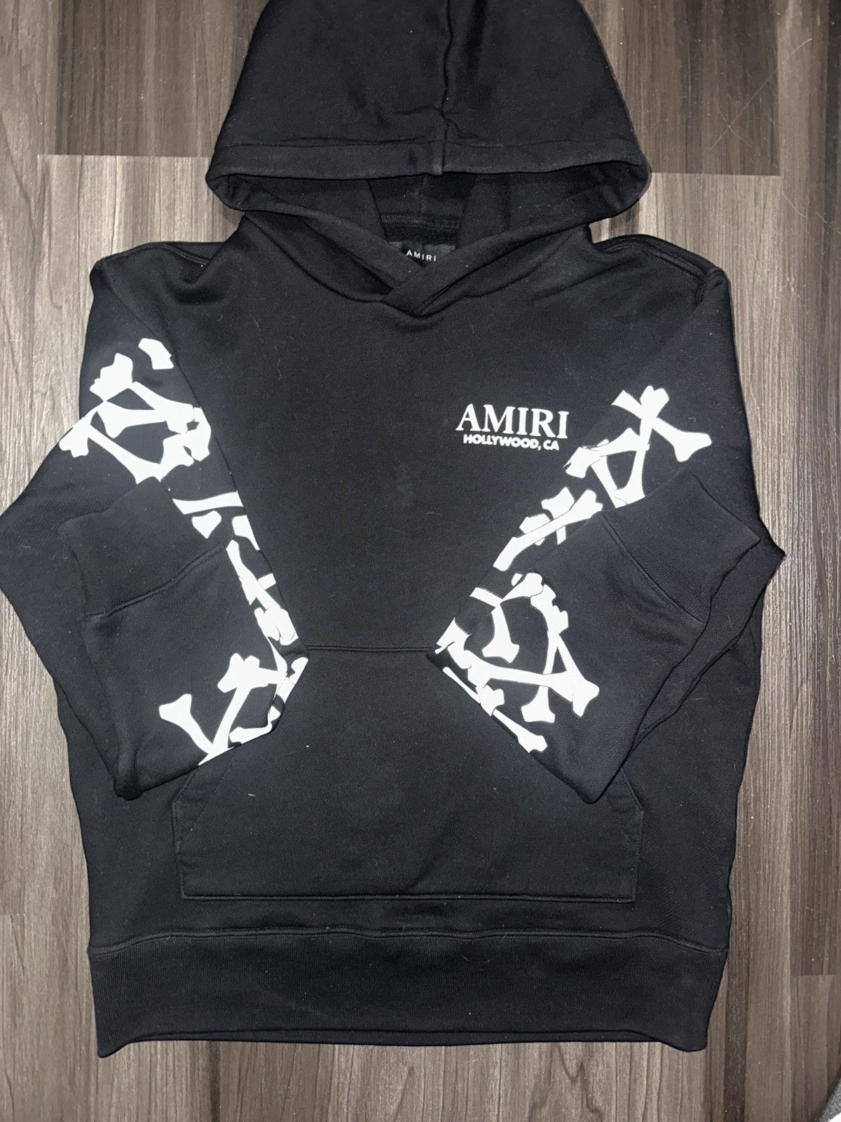 Amiri Amiri Bones Stacked Hoodie Size US S / EU 44-46 / 1 - 2 Thumbnail