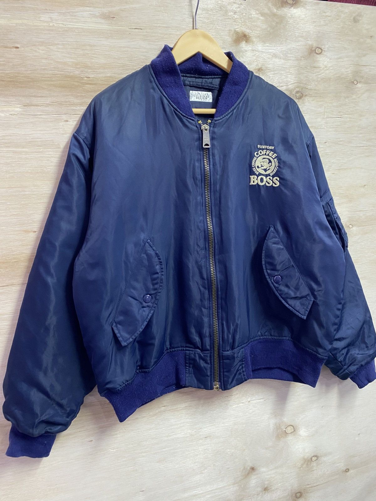 Other suntory coffee bos bomber jacket Size US L / EU 52-54 / 3 - 3 Thumbnail