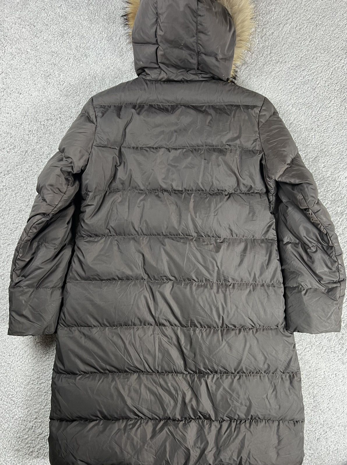 Moncler Moncler Fur Messina Brown Down Coat Size 2 Size M / US 6-8 / IT 42-44 - 10 Thumbnail
