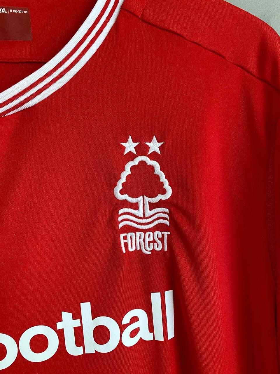 Macron Macron Nottingham Forest 2020/2021 Home Soccer Jersey, XXL Size US XXL / EU 58 / 5 - 7 Thumbnail