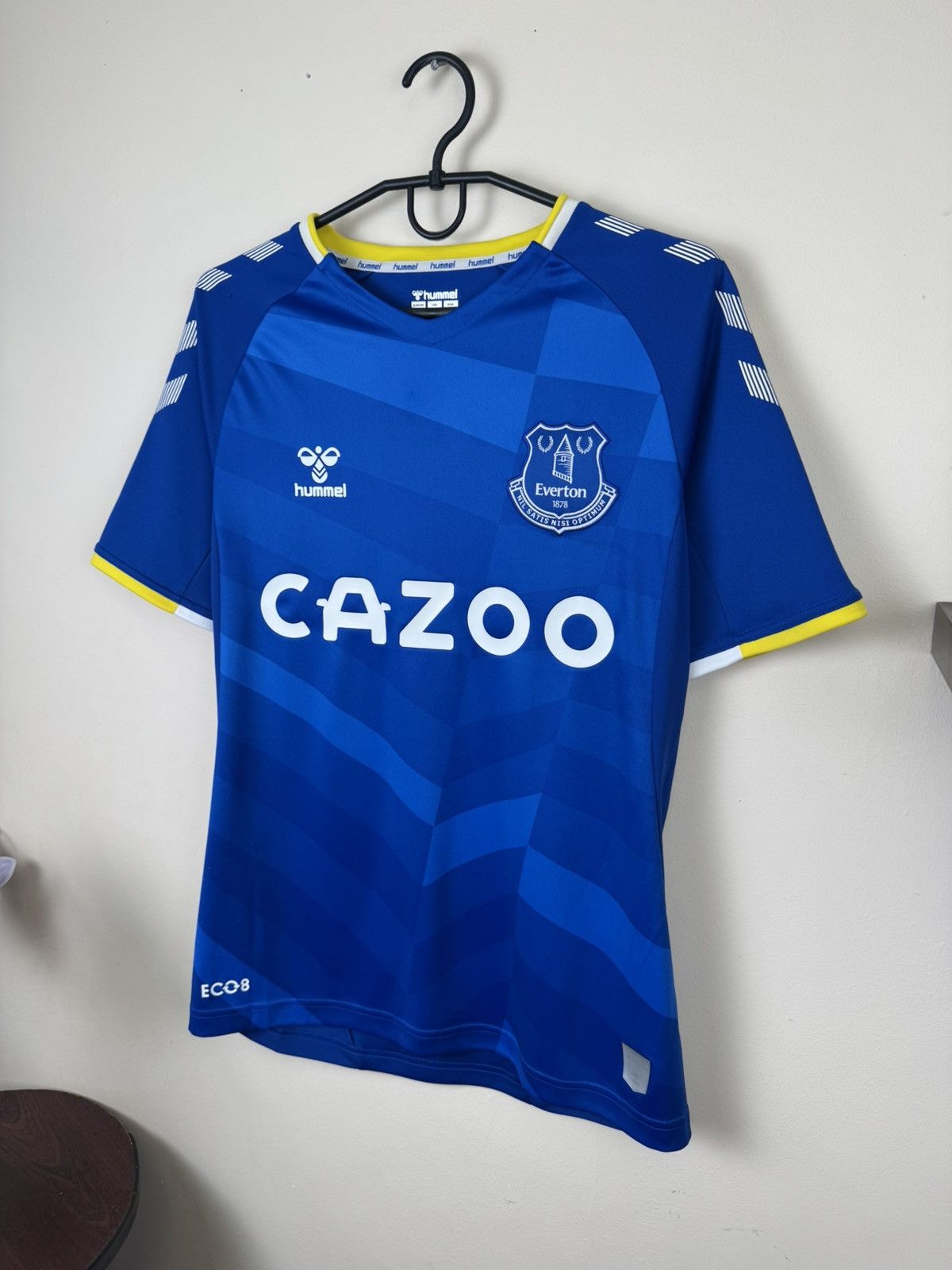 Hummel Hummel Everton FC 2021-22 Official Home Soccer Jersey S Size US S / EU 44-46 / 1 - 4 Thumbnail