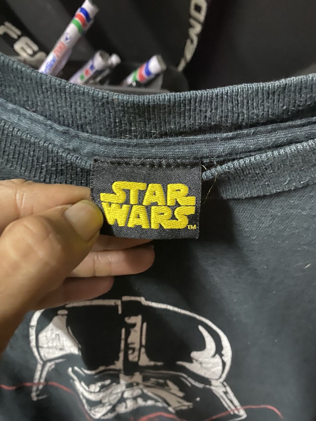 Star Wars × Vintage Vintage Y2K Star Wars Dark Vader Size US L / EU 52-54 / 3 - 4 Thumbnail