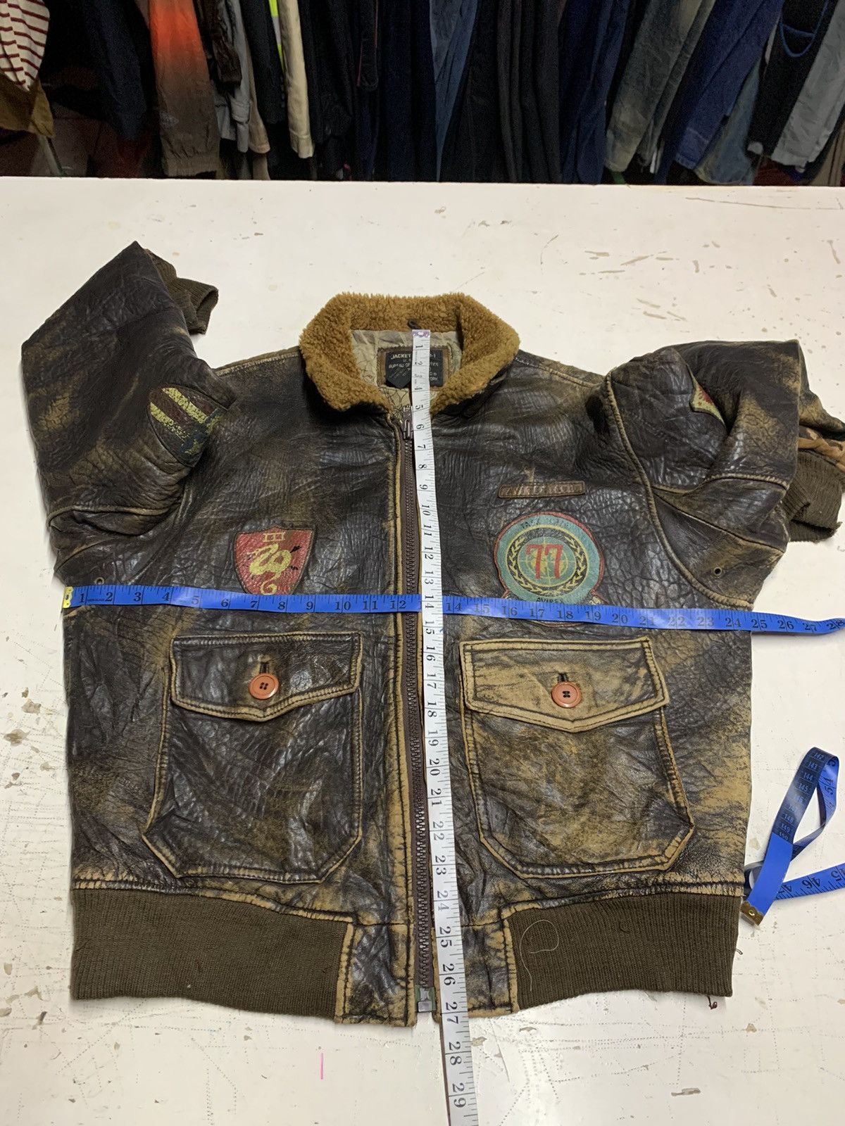 Avirex AVIREX G-1 LEATHER BOMBER FLIGHT JACKET Size US L / EU 52-54 / 3 - 25 Thumbnail