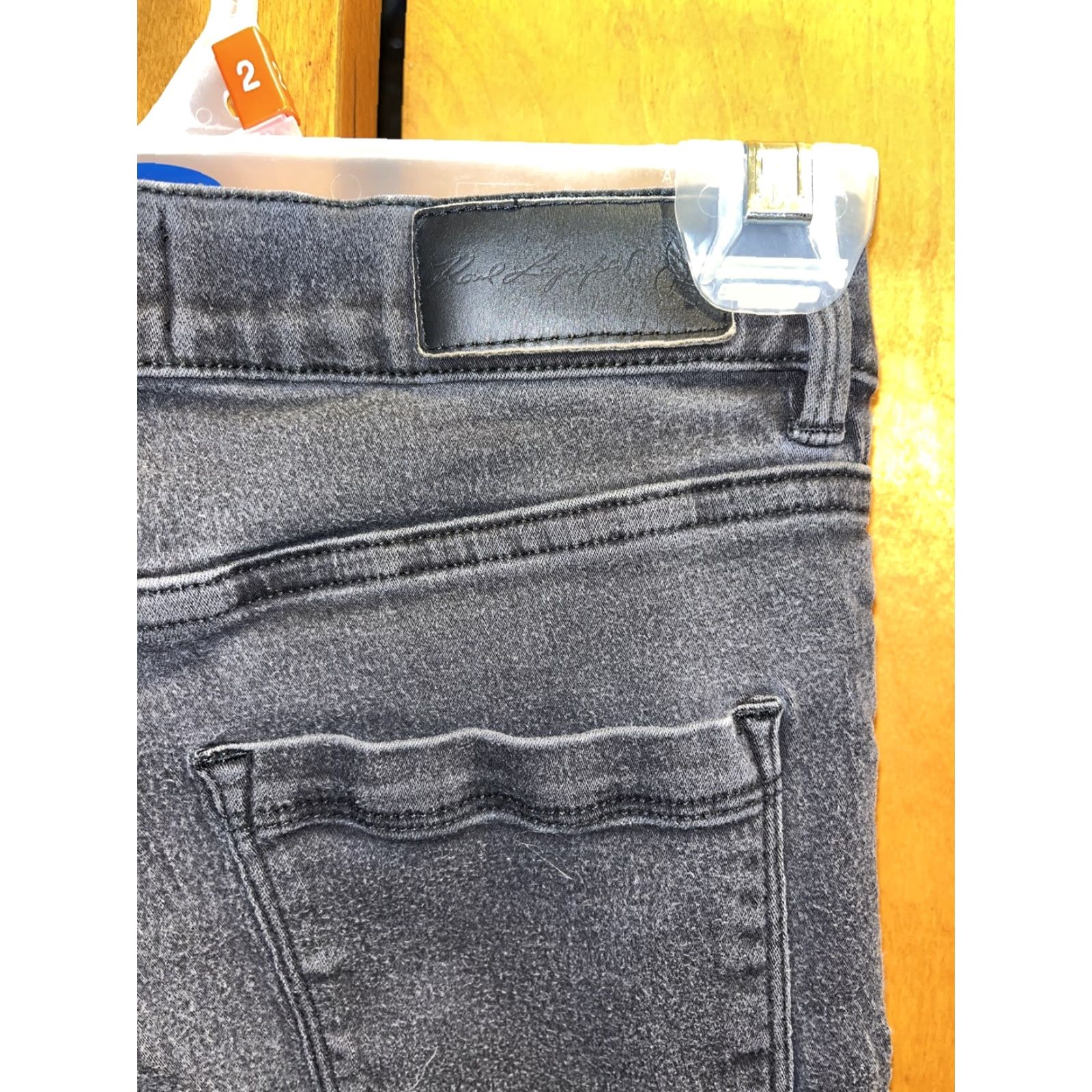 Karl Lagerfeld Vintage Karl Lagerfeld Women's Black Skinny Jeans Size 10 90s Denim Stretch City Chic Size 32" / US 10 / IT 46 - 5 Thumbnail