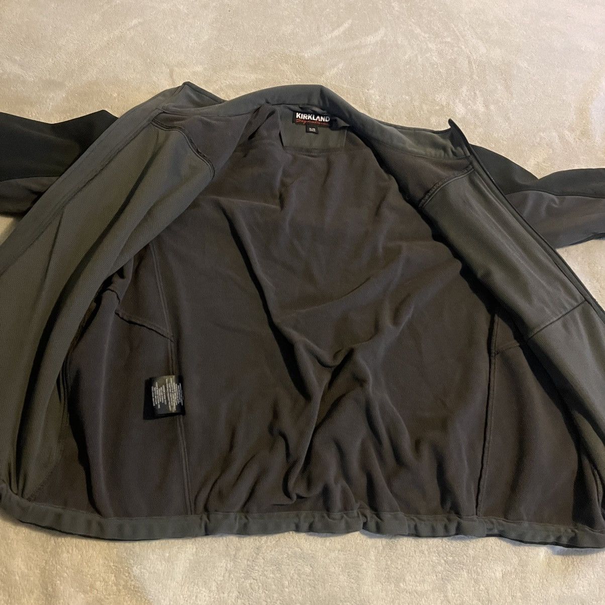 Kirkland Signature Kirkland Signature Jacket Men XL Gray Outdoors Full Zip Size US XL / EU 56 / 4 - 5 Thumbnail