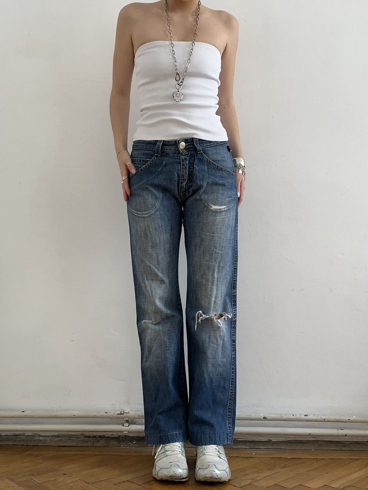 Jean Paul Gaultier Jean Paul Gaultier Archive Jeans Size 30" / US 8 / IT 44 - 1 Thumbnail