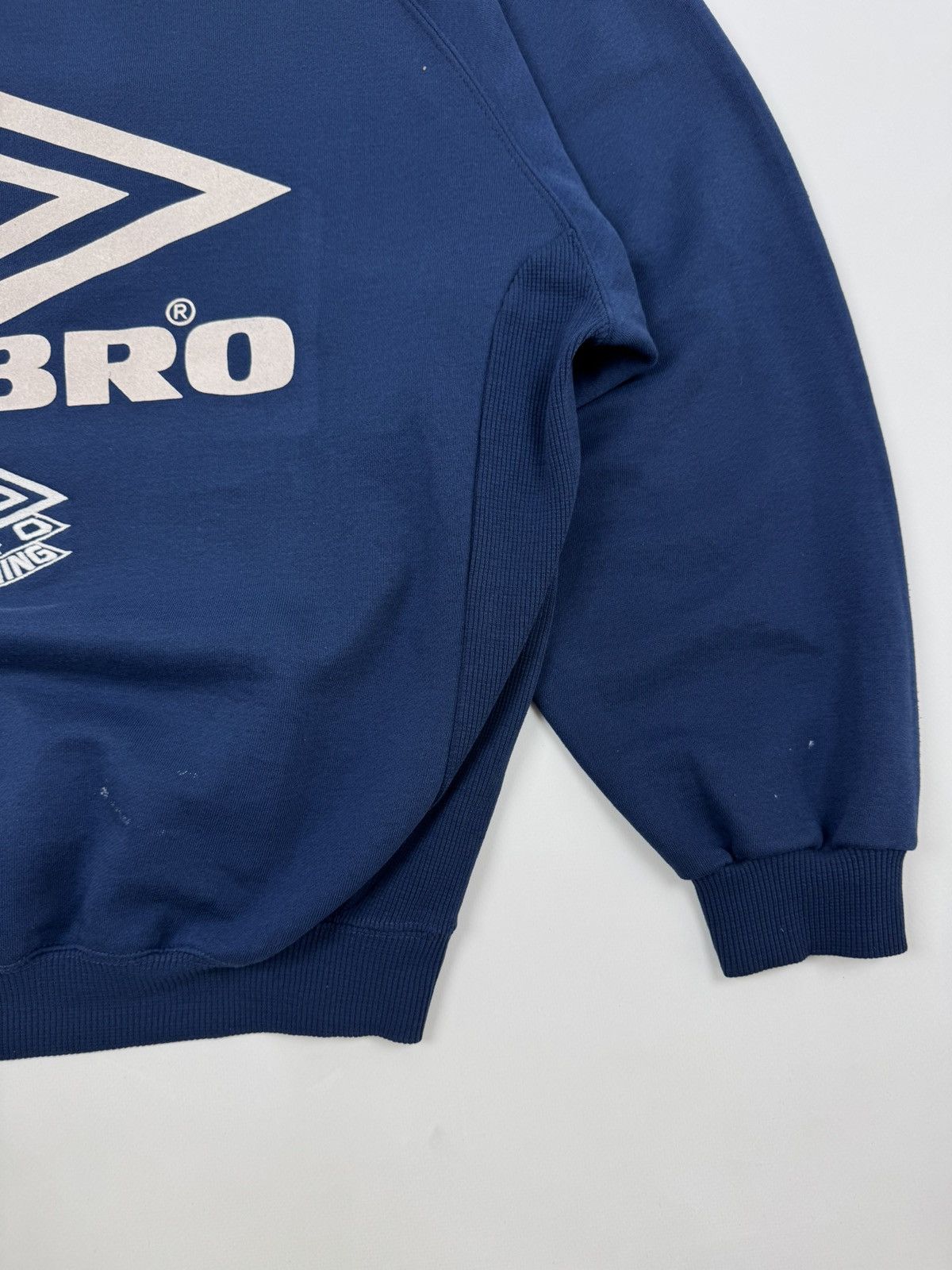 Umbro × Vintage 1990’s Vintage Distressed Umbro Pro Training Sweatshirt Size US L / EU 52-54 / 3 - 12 Thumbnail