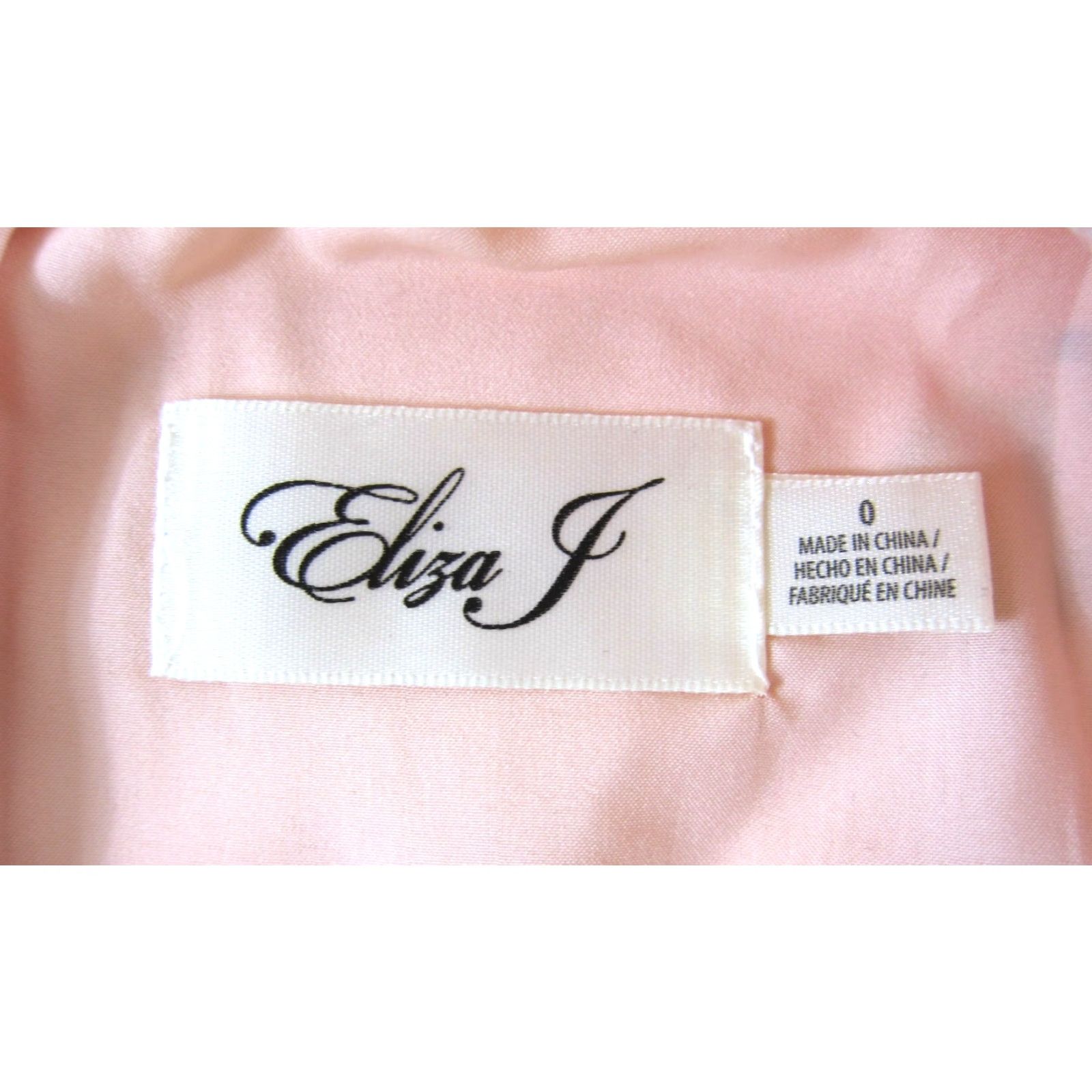 Vintage Eliza J Pink Green White Floral Cap Sleeve V-Neck High Low Maxi Dress Size 0 Size XS / US 0-2 / IT 36-38 - 3 Thumbnail