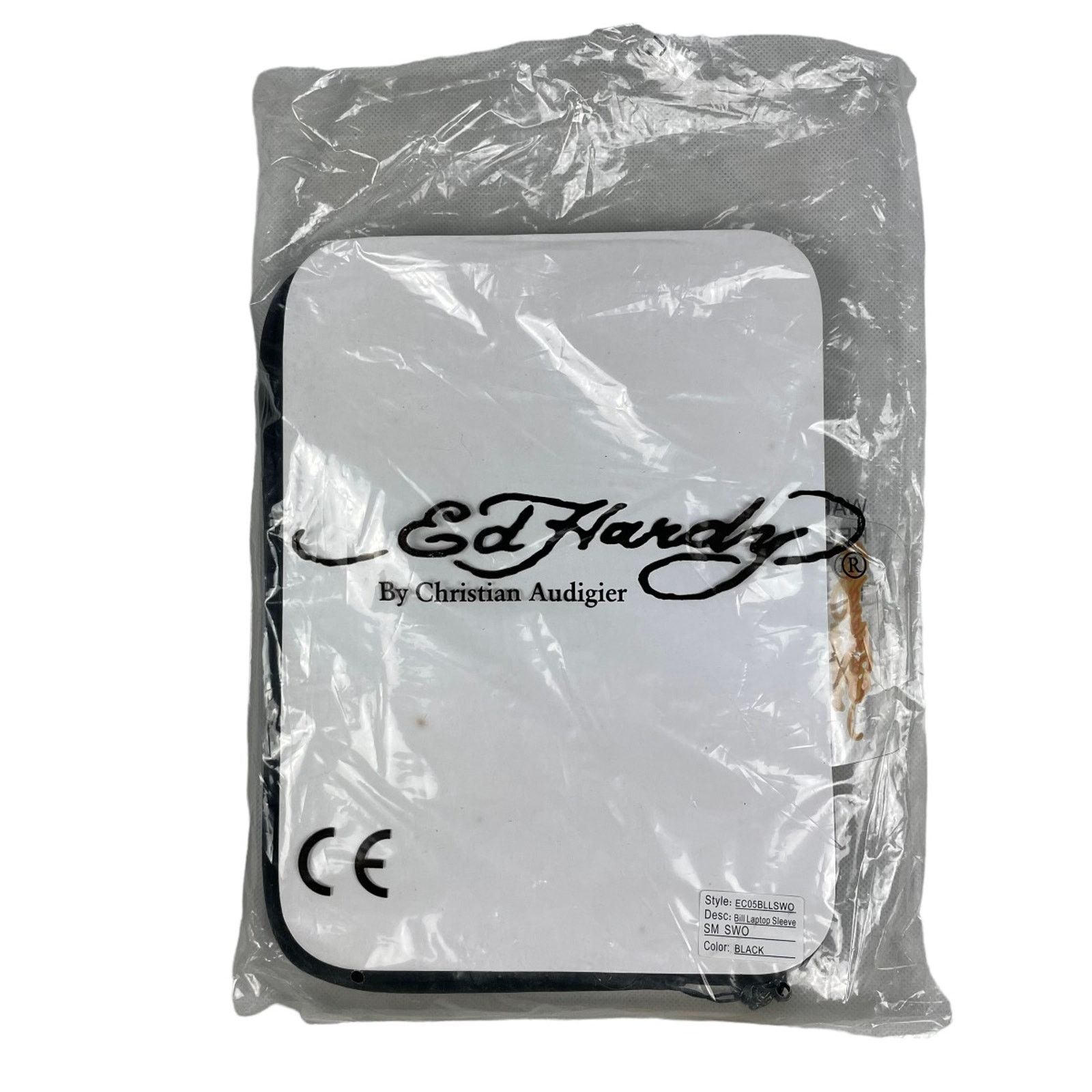 Christian Audigier × Ed Hardy × Vintage Laptop Sleeve Ed Hardy By Christian Audigier Vintage DS Size ONE SIZE - 9 Thumbnail