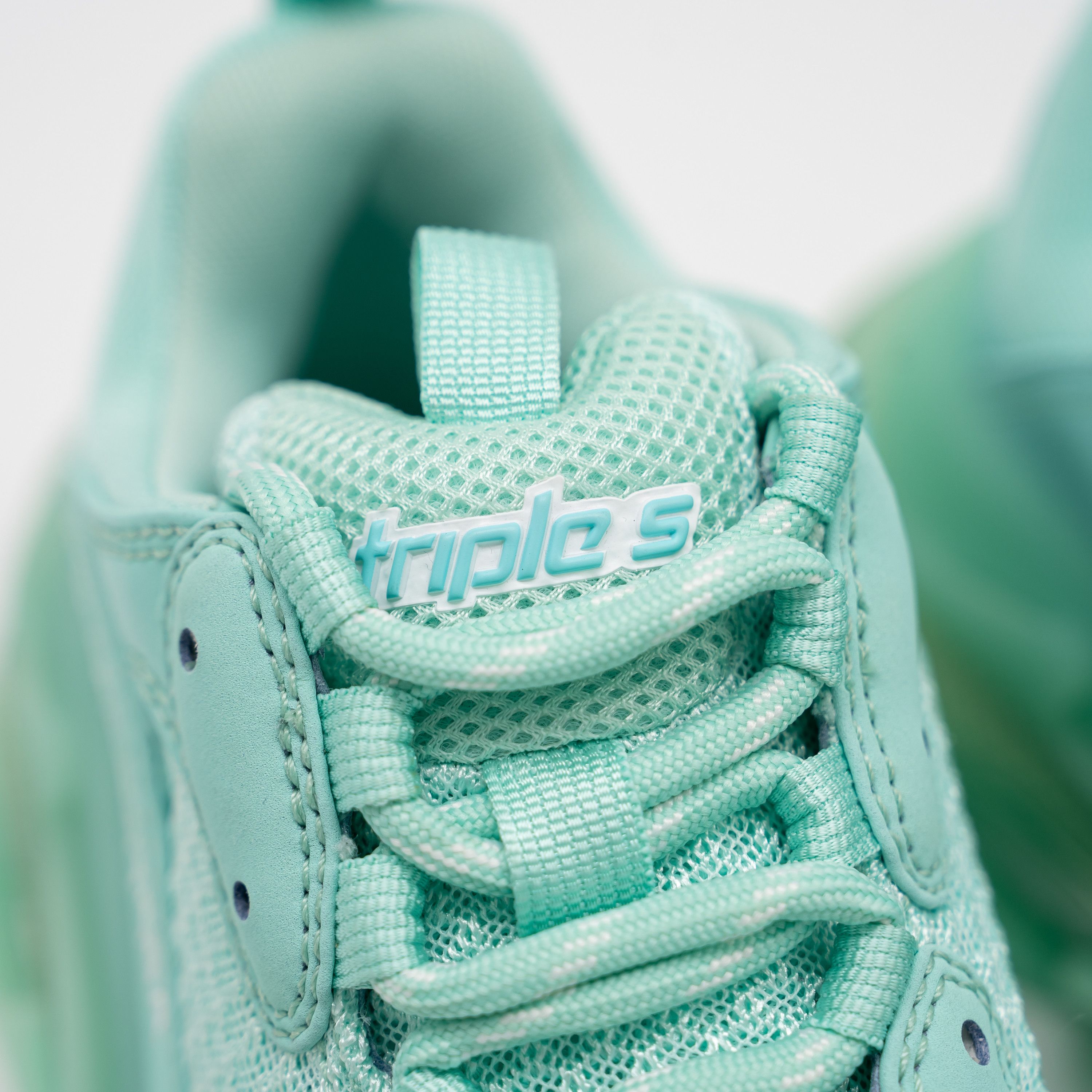 Balenciaga 37 EU / 7 US Balenciaga Triple S Sneakers Mint Green Size US 7 / IT 37 - 8 Thumbnail