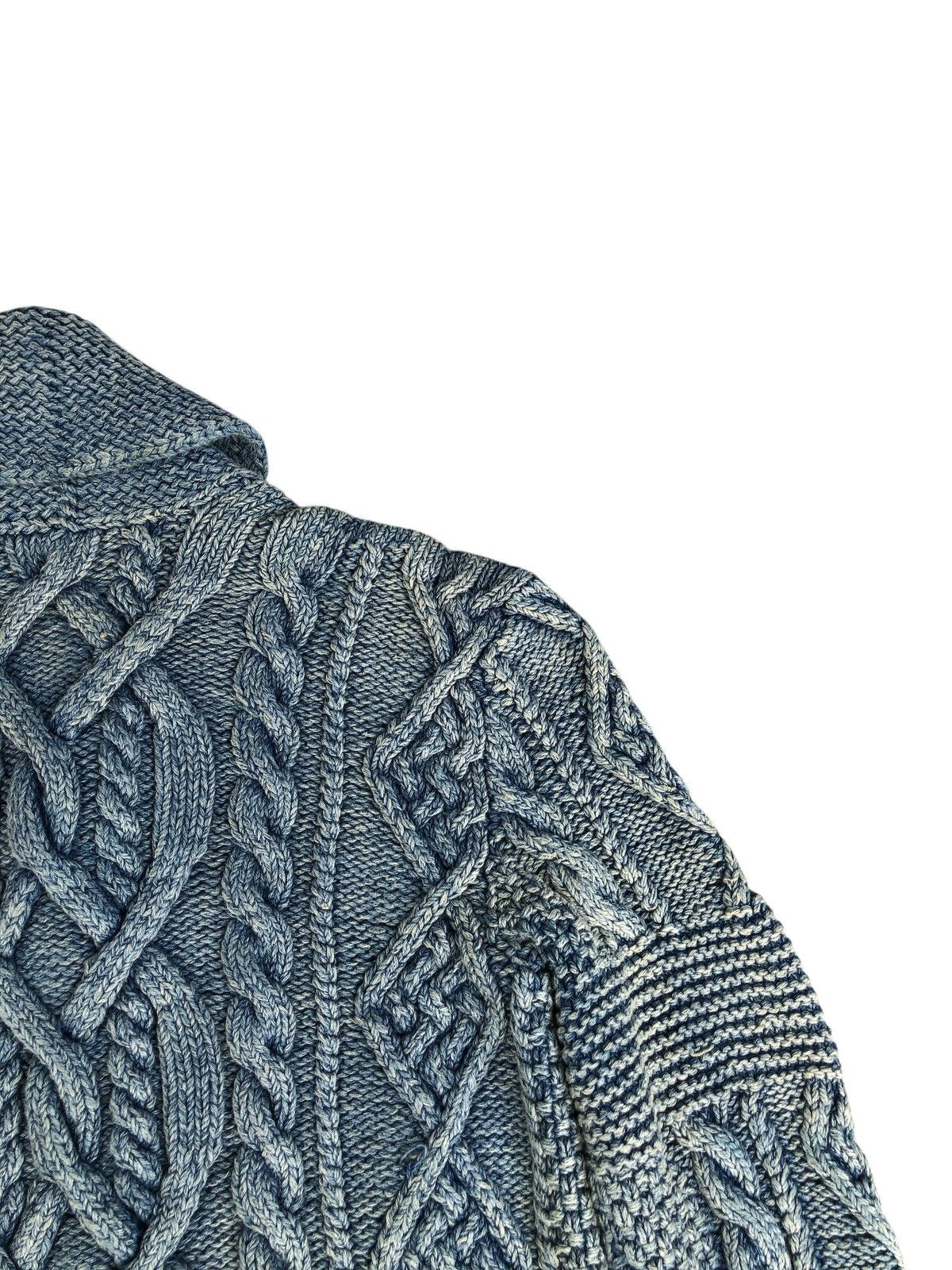 RRL Ralph Lauren RRL Ralph Lauren Hand Knit Cardigan Size US S / EU 44-46 / 1 - 13 Thumbnail