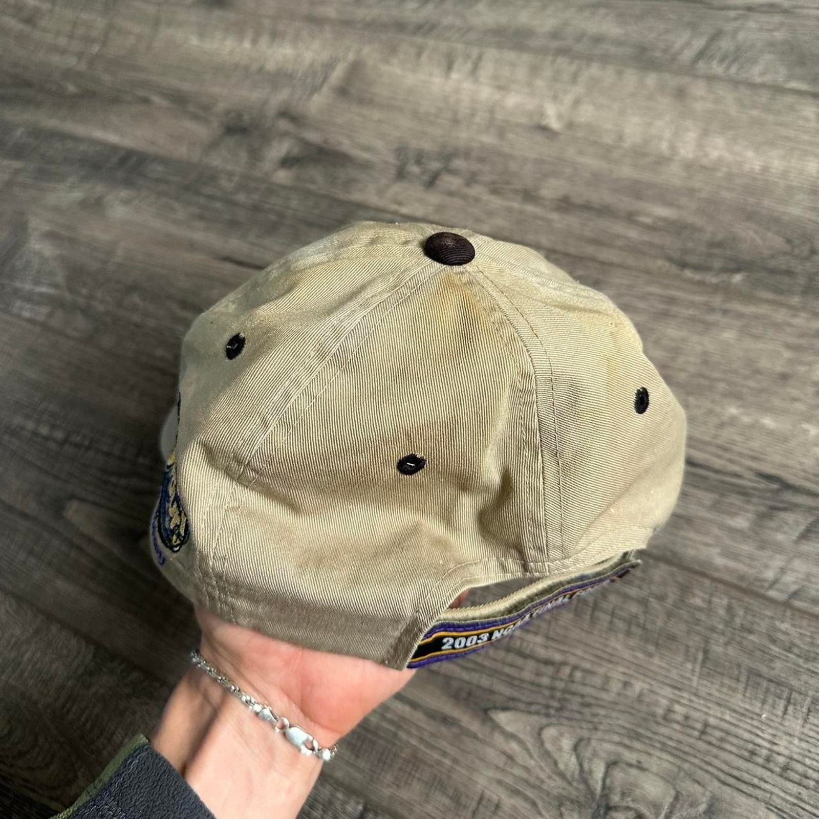 NCAA × Vintage Vintage New Orleans NCAA Final Four College Basketball Hat Size ONE SIZE - 4 Thumbnail