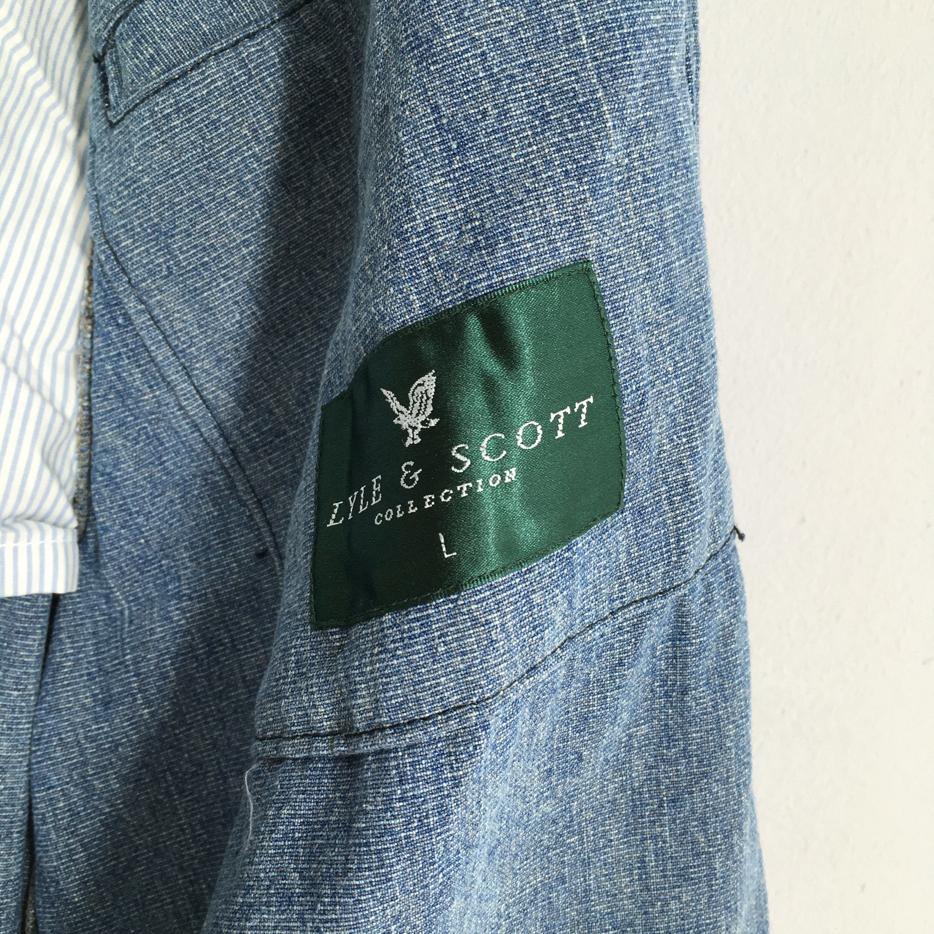 Lyle & Scott Vintage Lyle & Scott Denim Workers Jacket Large Size US L / EU 52-54 / 3 - 7 Thumbnail