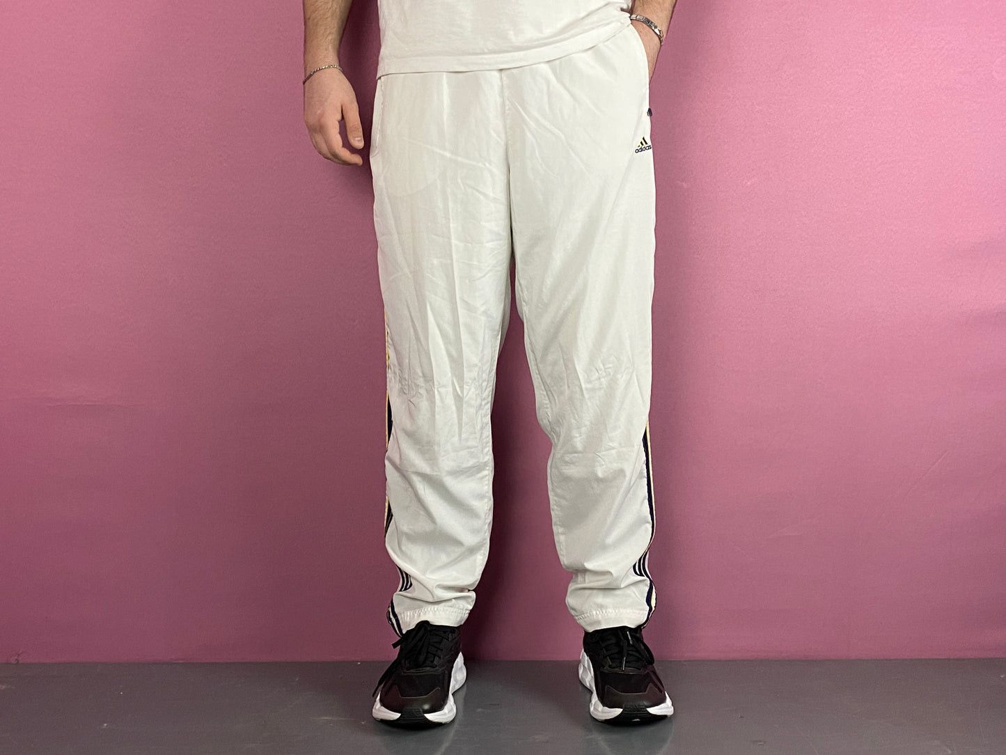 Adidas × Vintage Adidas Vintage Men's Track Pants - L Size US 32 / EU 48 - 2 Thumbnail