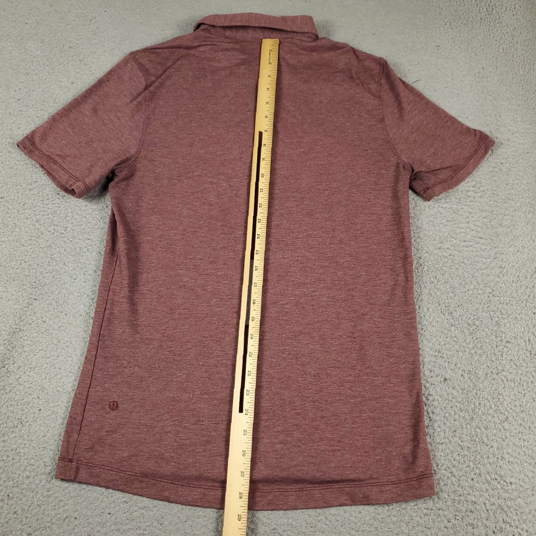 Lululemon Lululemon Polo Shirt Mens Small Red Tech Casual Short Sleeve Adult Size US S / EU 44-46 / 1 - 3 Thumbnail