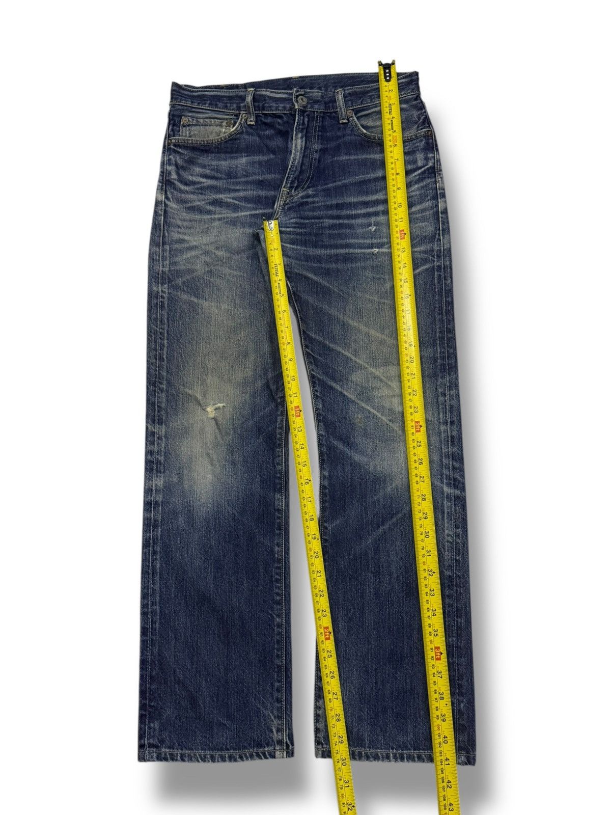 Uniqlo Vintage UNIQLO UJ S002 Denim Jeans | Regular Straight – W33 Size US 33 - 14 Thumbnail