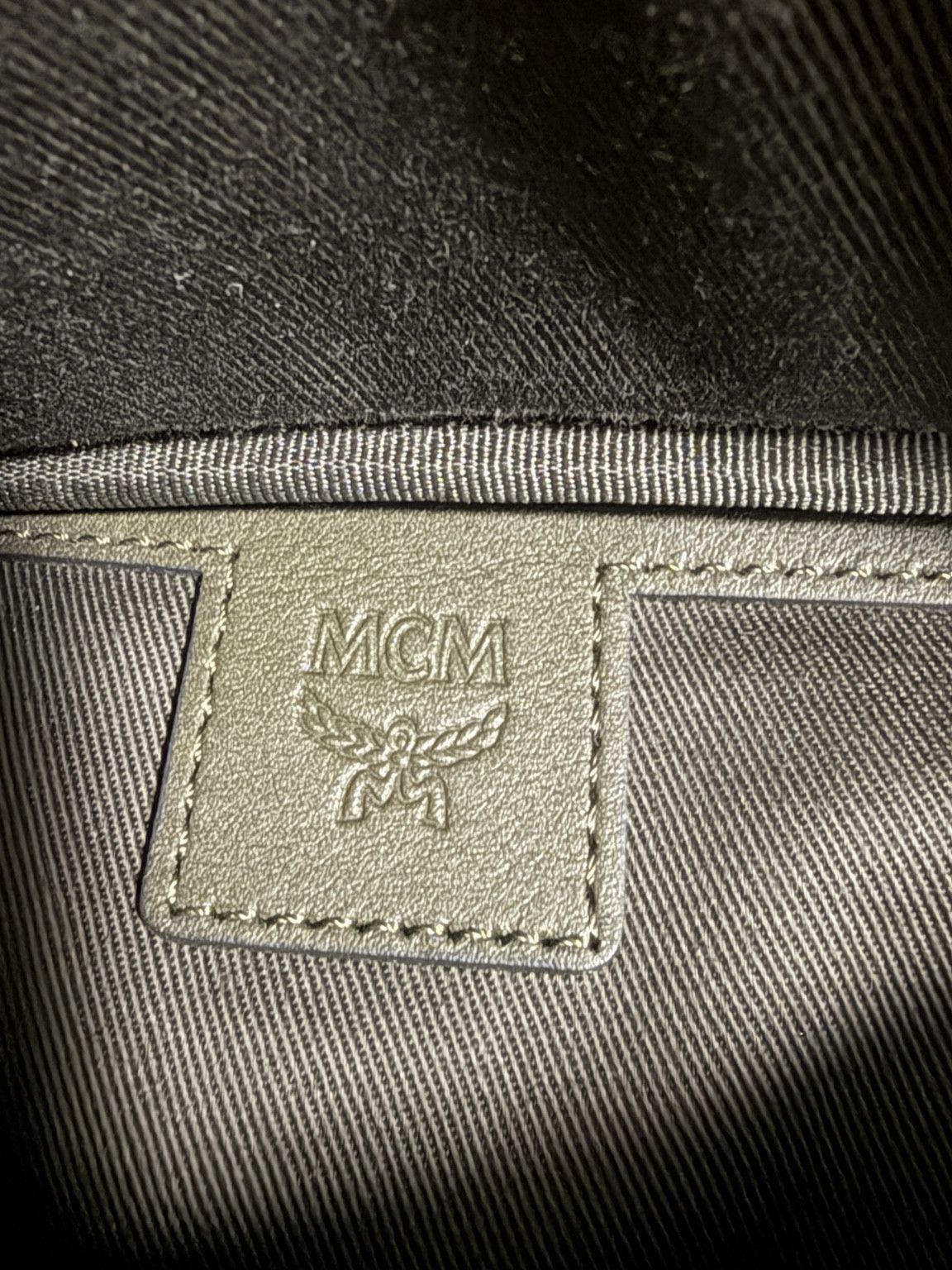 MCM Rare MCM Olive Green Visetos Fursten Belt Bag Crossbody Size ONE SIZE - 3 Thumbnail
