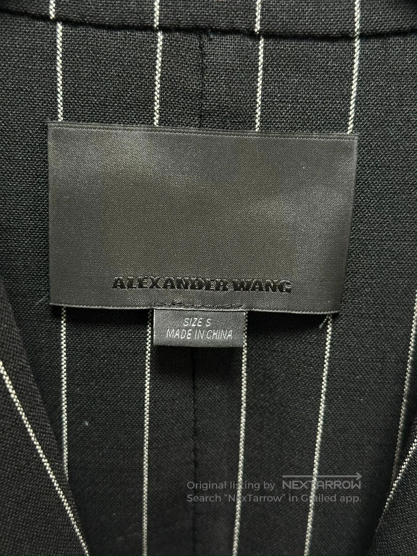 Alexander Wang Alexander Wang Striped Long Vest. Size S / US 4 / IT 40 - 4 Thumbnail