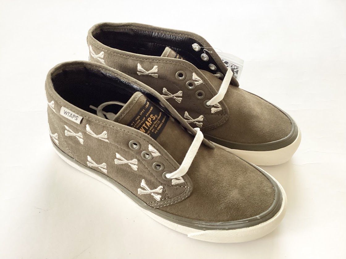 Vans (US6)Vans Chukka Boot WTAPS Olive Crossbones VN0A2Y2VKBD Size US 6 / EU 39 - 2 Thumbnail