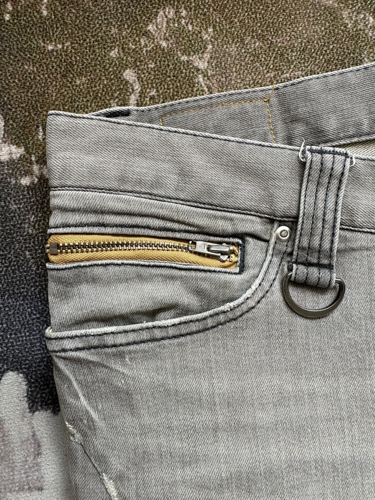 Kiminori Morishita 00's Tete Homme by Kiminori Morishita spiral two way jeans Size US 34 / EU 50 - 8 Thumbnail