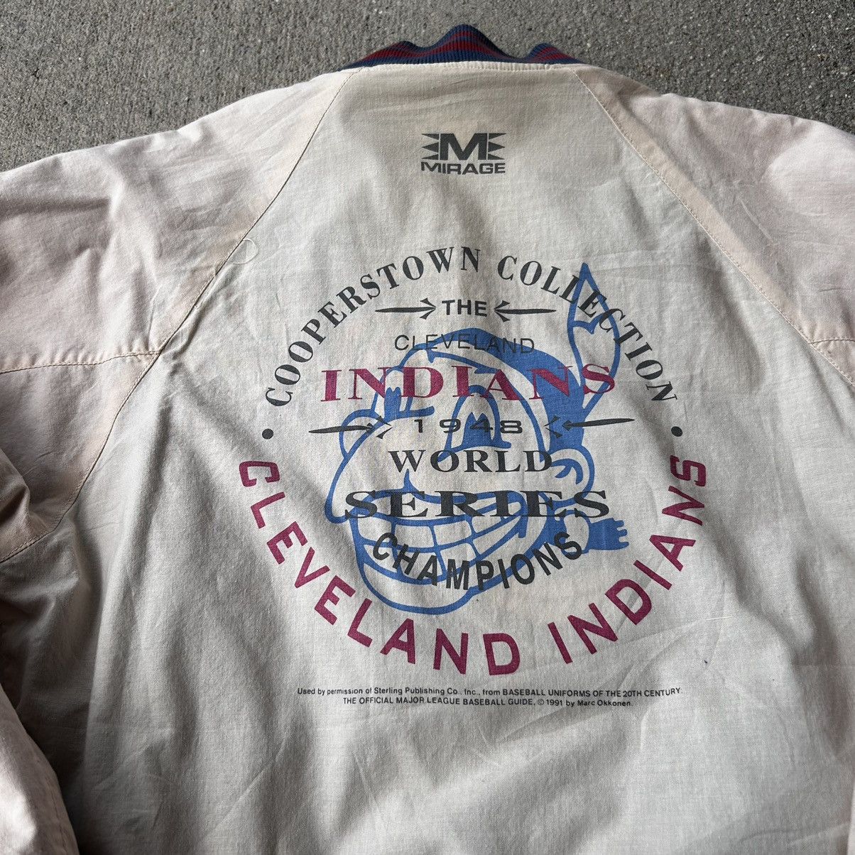MLB 1991 Cleveland indians reversible mirage jacket Size US M / EU 48-50 / 2 - 8 Thumbnail