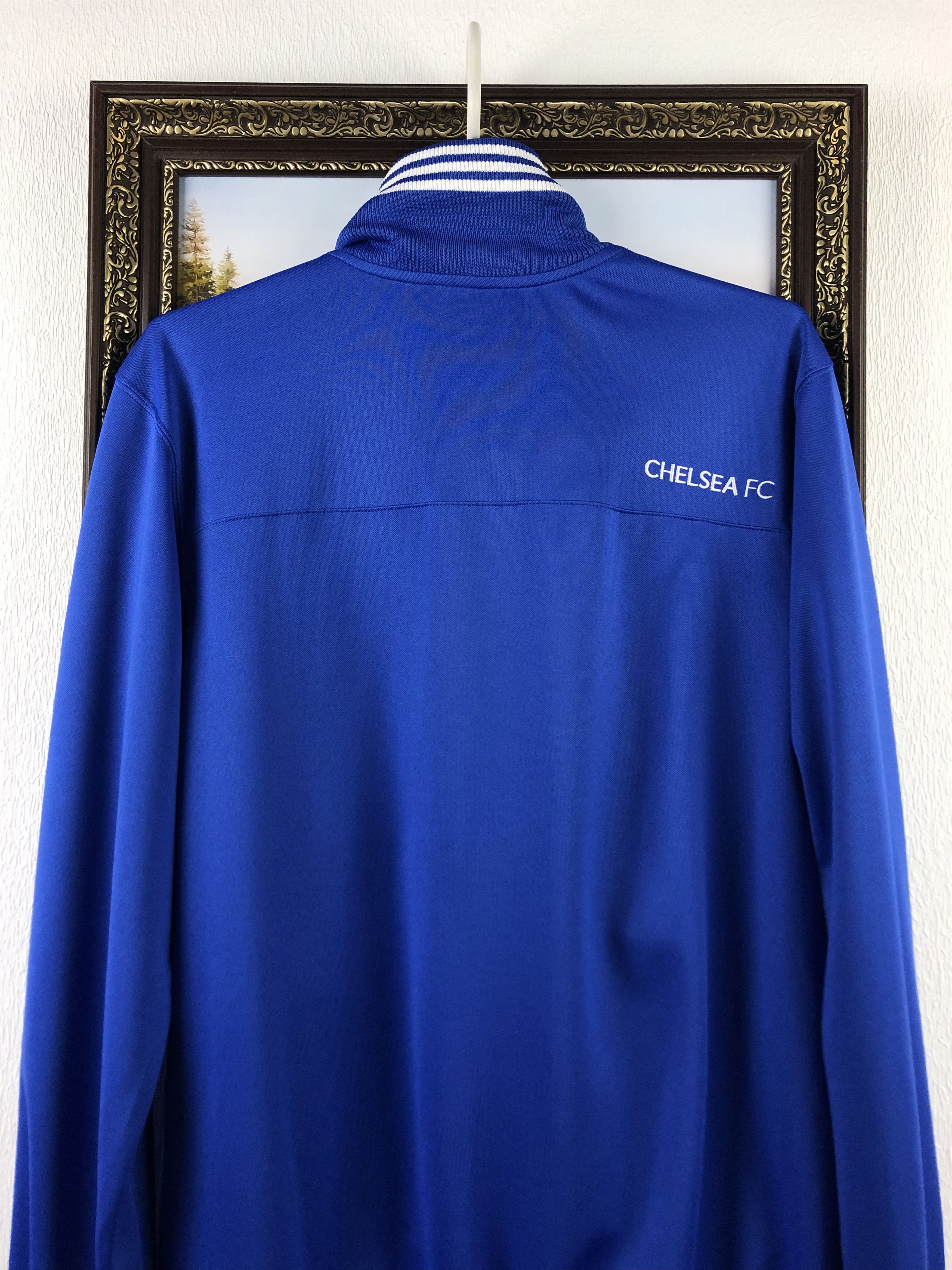 Adidas Vintage Adidas Chelsea Football Jacket Soccer Track Top Zip Size US M / EU 48-50 / 2 - 14 Thumbnail
