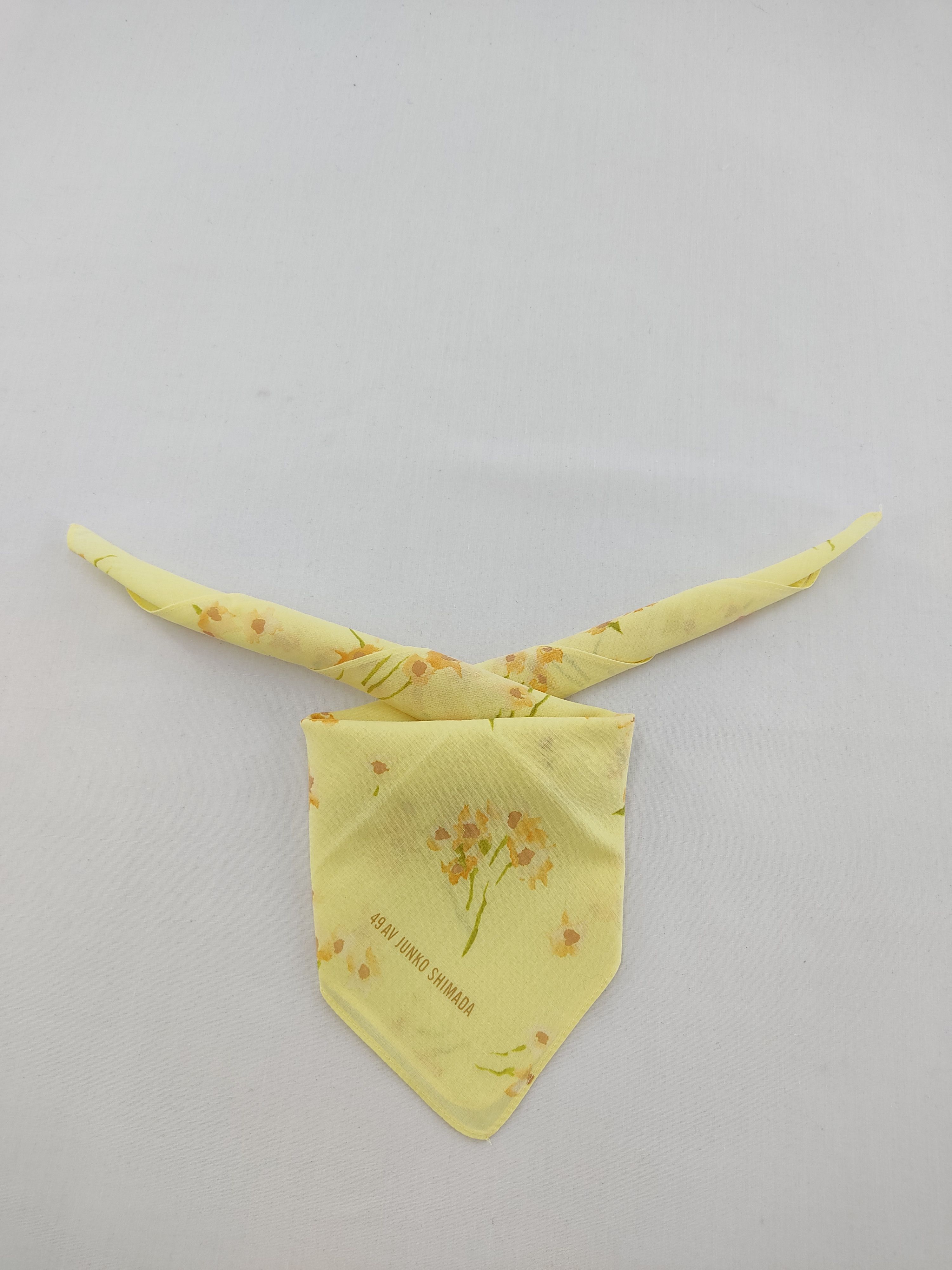 Japanese Brand × Junko Shimada × Vintage Junko Shimada Handkerchief / Neckwear / Bandana Size ONE SIZE - 1 Thumbnail