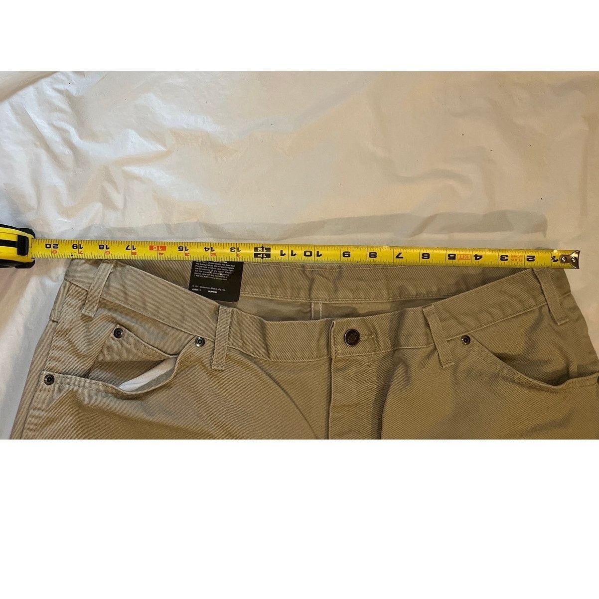 Dickies Dickies Work Jean Regular Fit Straight Leg Sz: 42 Cotton Size US 42 / EU 58 - 7 Thumbnail