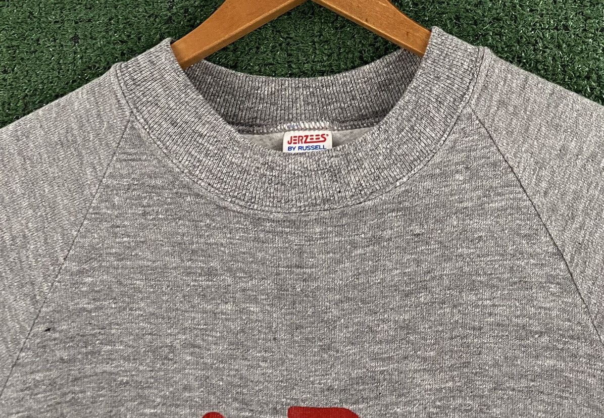 Jerzees Vintage 90’s Daddy Don Grey Raglan Tri Blend Sweatshirt Mens Size US L / EU 52-54 / 3 - 4 Thumbnail