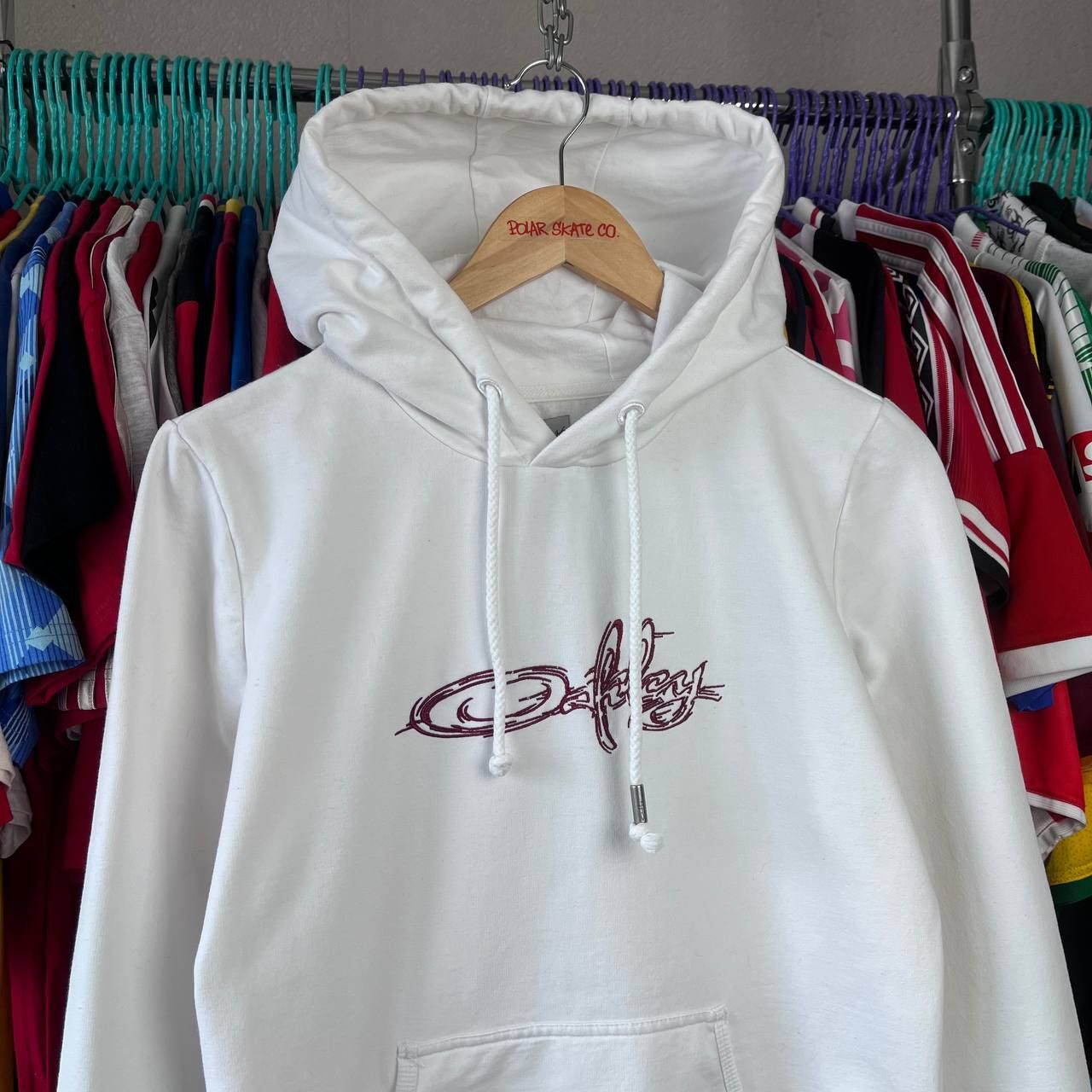Oakley Oakley Outdoor White Hoodie Size M Size M / US 6-8 / IT 42-44 - 1 Thumbnail