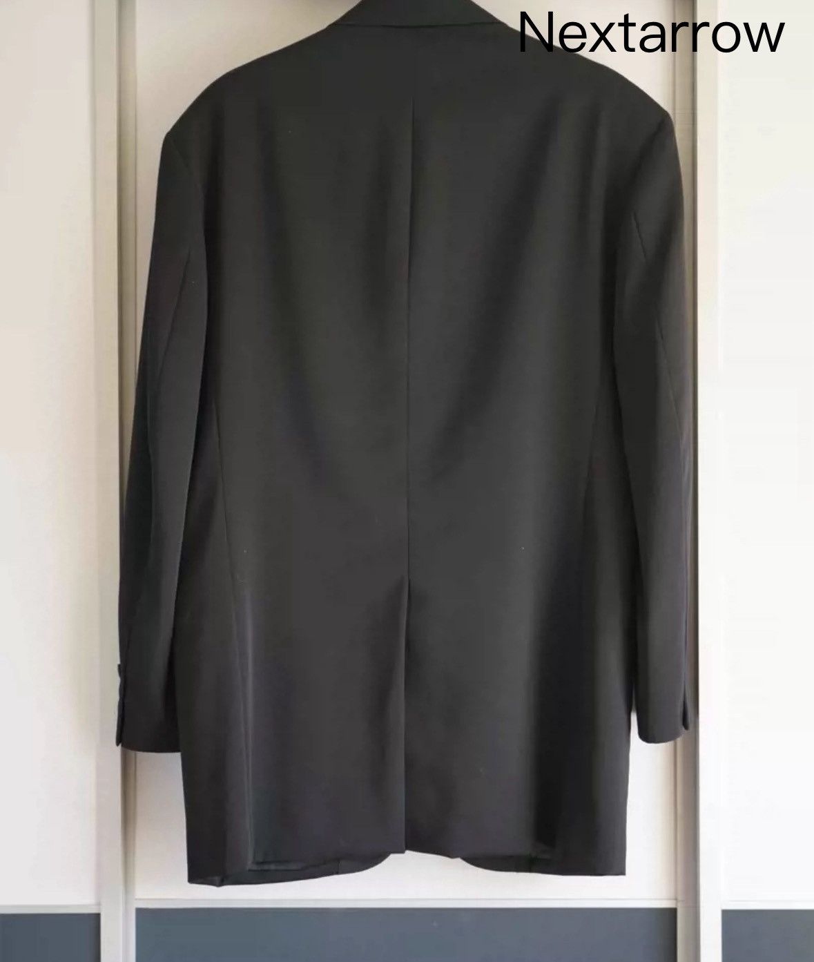 Yohji Yamamoto Yohji Yamamoto 94aw silk collar patchwork suit Size 44R - 2 Thumbnail