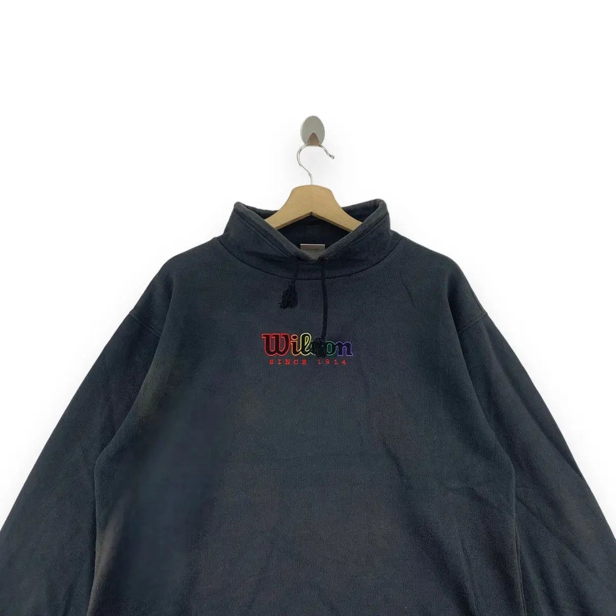 Other Vintage WILSON SPORTSWEAR Natural Distress Half Zipper Size S / US 4 / IT 40 - 2 Thumbnail