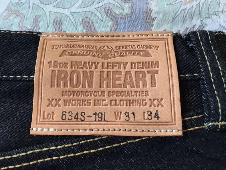 Iron Heart Iron heart 19oz blockbuster original cow W31L34 jeans locom Size US 31 - 8 Thumbnail