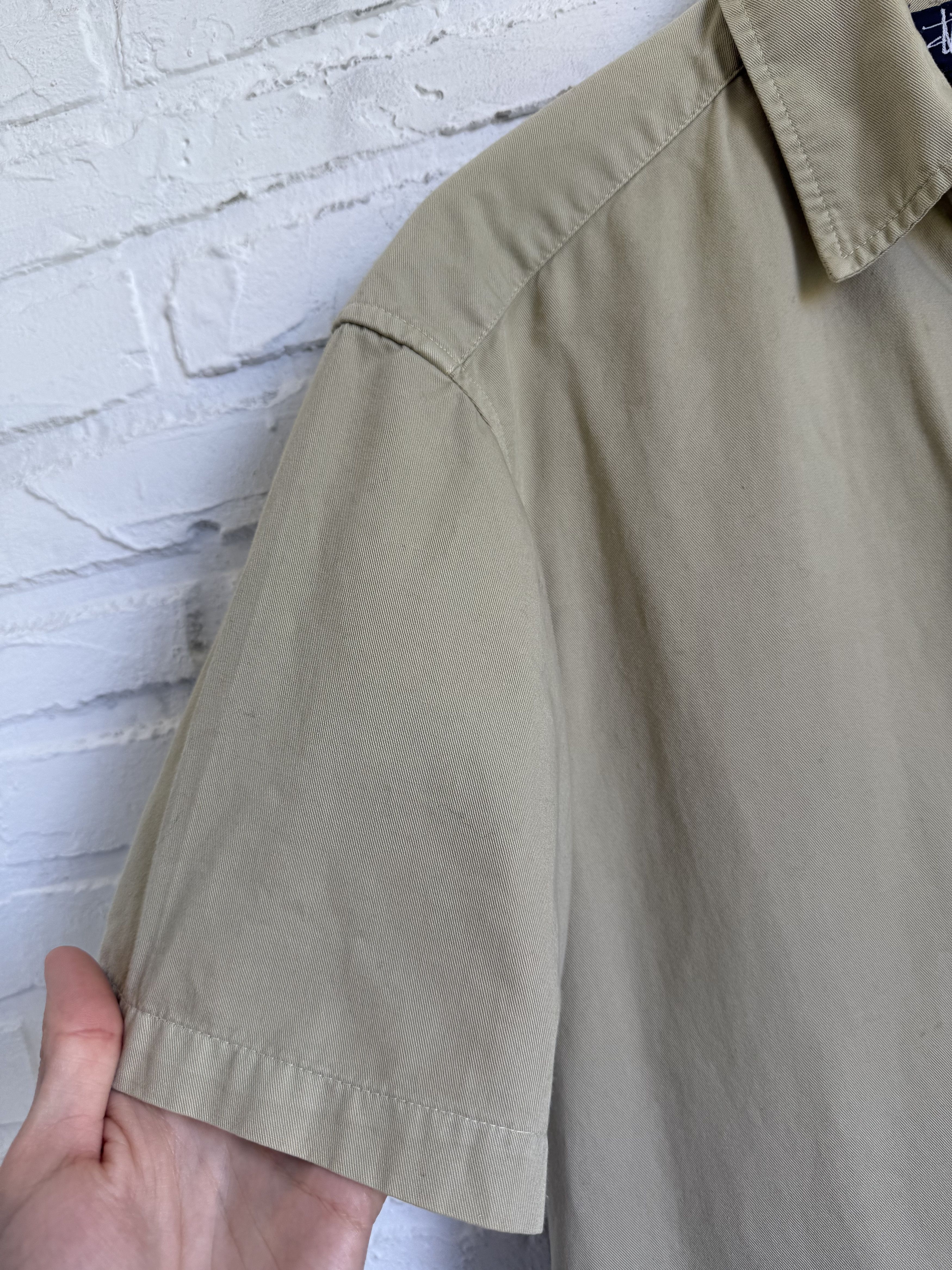 Stussy Vintage 90s Stussy Made In USA Utility Military Shirt Size US M / EU 48-50 / 2 - 10 Thumbnail
