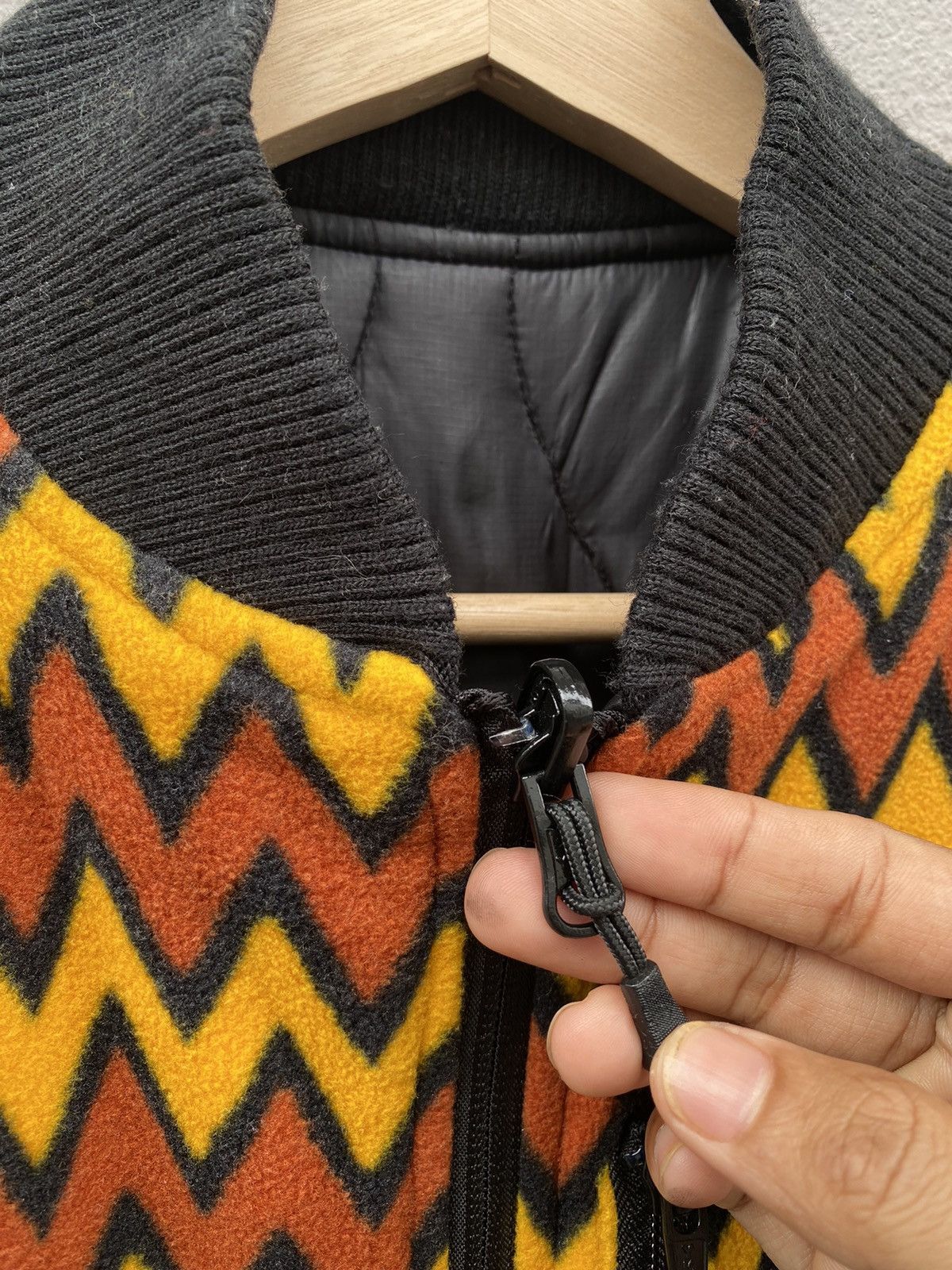 20471120 × Japanese Brand × Manastash 🔥MANASTASH Configuration Quilted Reversible Vest Size 38L - 11 Thumbnail