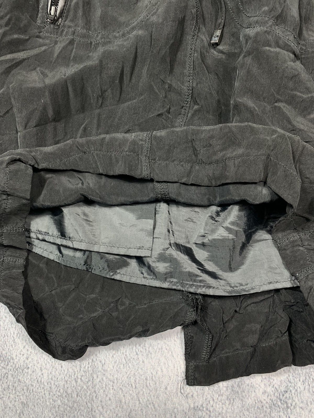 Japanese Brand × Vintage Vintage Y2K Avant Garde bondage mini skirt opium streetwear Size 28" / US 6 / IT 42 - 5 Thumbnail