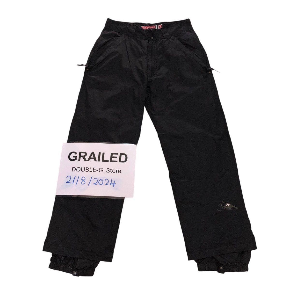 Japanese Brand 📌VINTAGE SKI PANTS WINTER QUICKSILVER MULTI POCKET CARGO Size US 32 / EU 48 - 1 Thumbnail