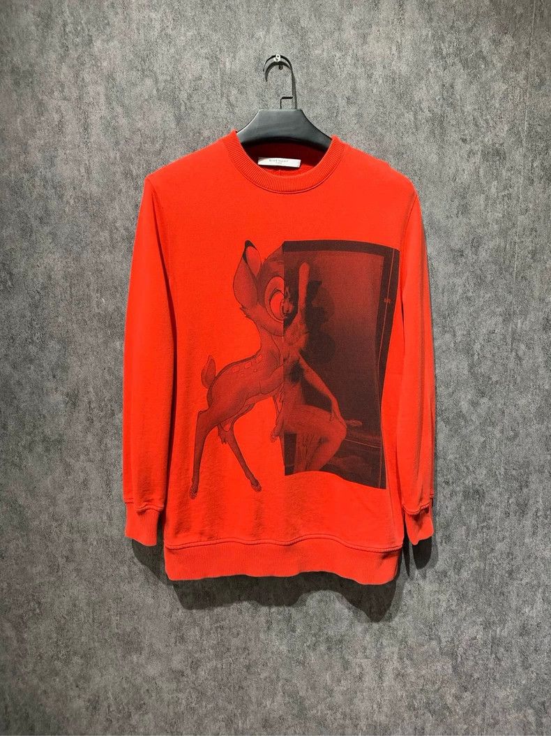 Givenchy Givenchy Red Deer Hoodie 2506-Nextarrow Size US XS / EU 42 / 0 - 1 Thumbnail