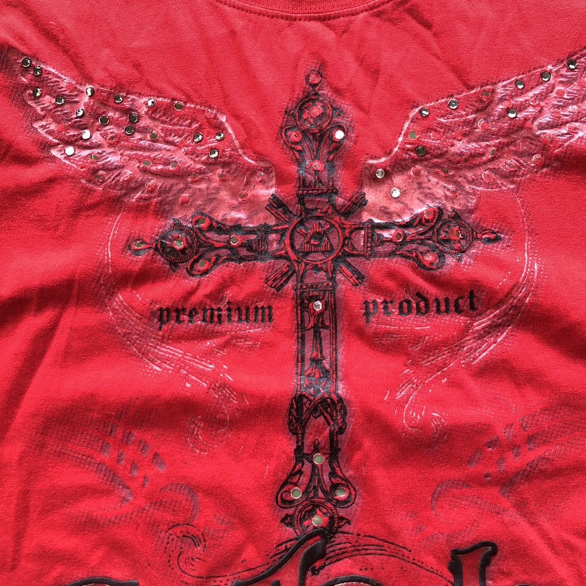 Affliction Y2k Southpole long sleeve double layer cross logo Size US M / EU 48-50 / 2 - 7 Thumbnail