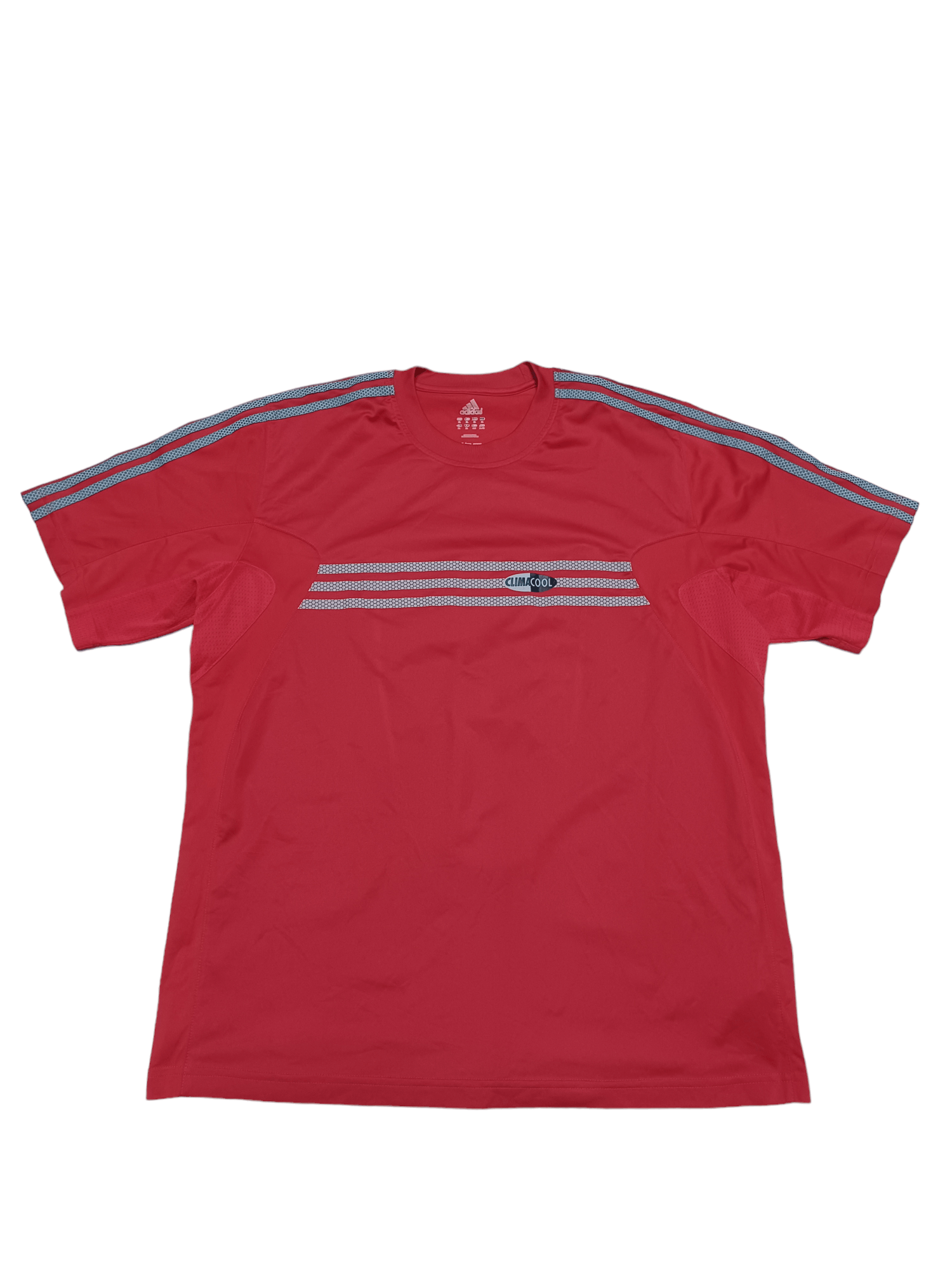Adidas 2005 VINTAGE ADIDAS CLIMACOOL FOOTBALL SOCCER TEE Size US XL / EU 56 / 4 - 1 Thumbnail