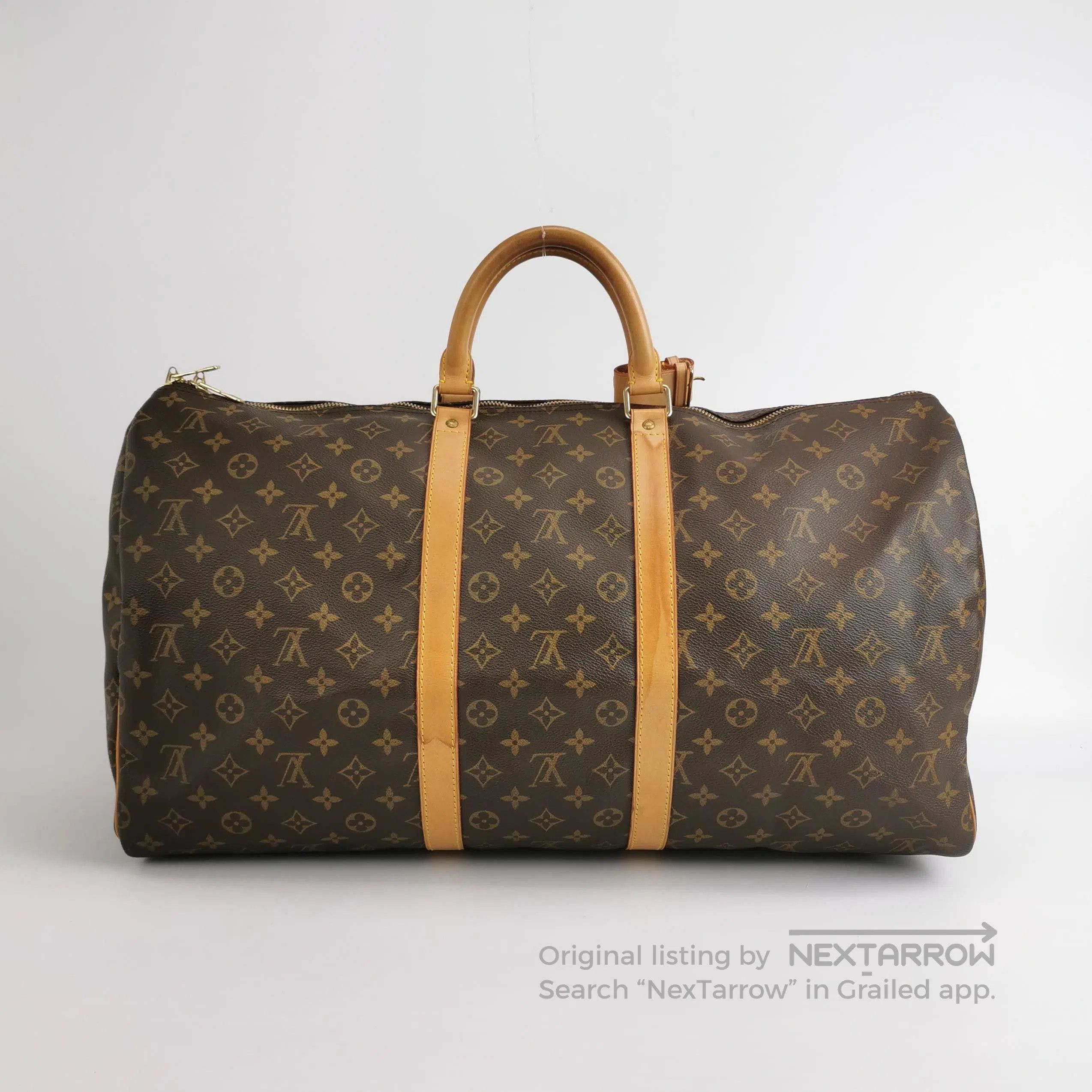 Louis Vuitton Louis Vuitton Vintage Keepall 55 Monogram Duffle Bag. Size ONE SIZE - 3 Thumbnail