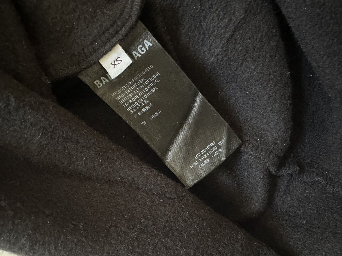 Balenciaga Sporty B Creased Sweatshirt Size US XS / EU 42 / 0 - 6 Thumbnail