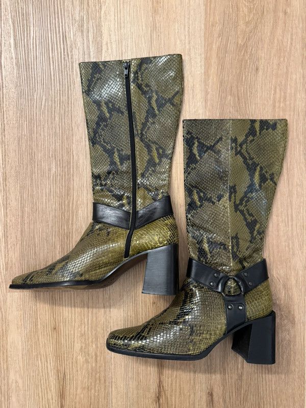 Other Enrico Antinori exotic python leather size 40,5 boots cowboy Size US 10.5 / IT 40.5 - 4 Thumbnail