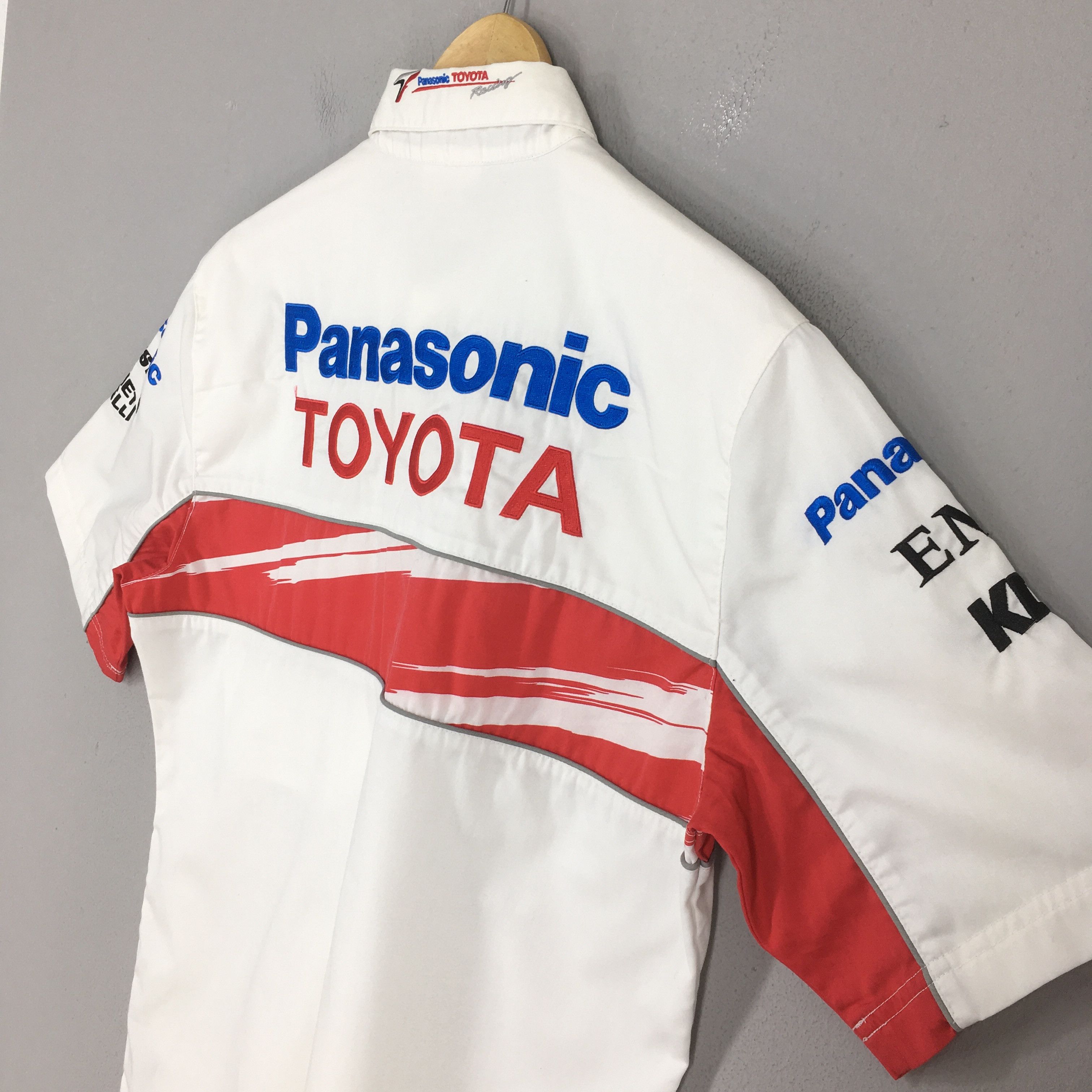 Formula 1 Vintage Panasonic Toyota Racing Shirt Medium Size US M / EU 48-50 / 2 - 7 Thumbnail