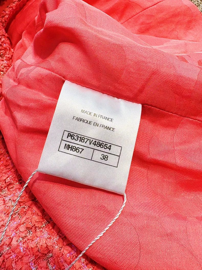Chanel Chanel 20 spring and summer show pink tweed long-sleeved j Size XS / US 0-2 / IT 36-38 - 5 Thumbnail