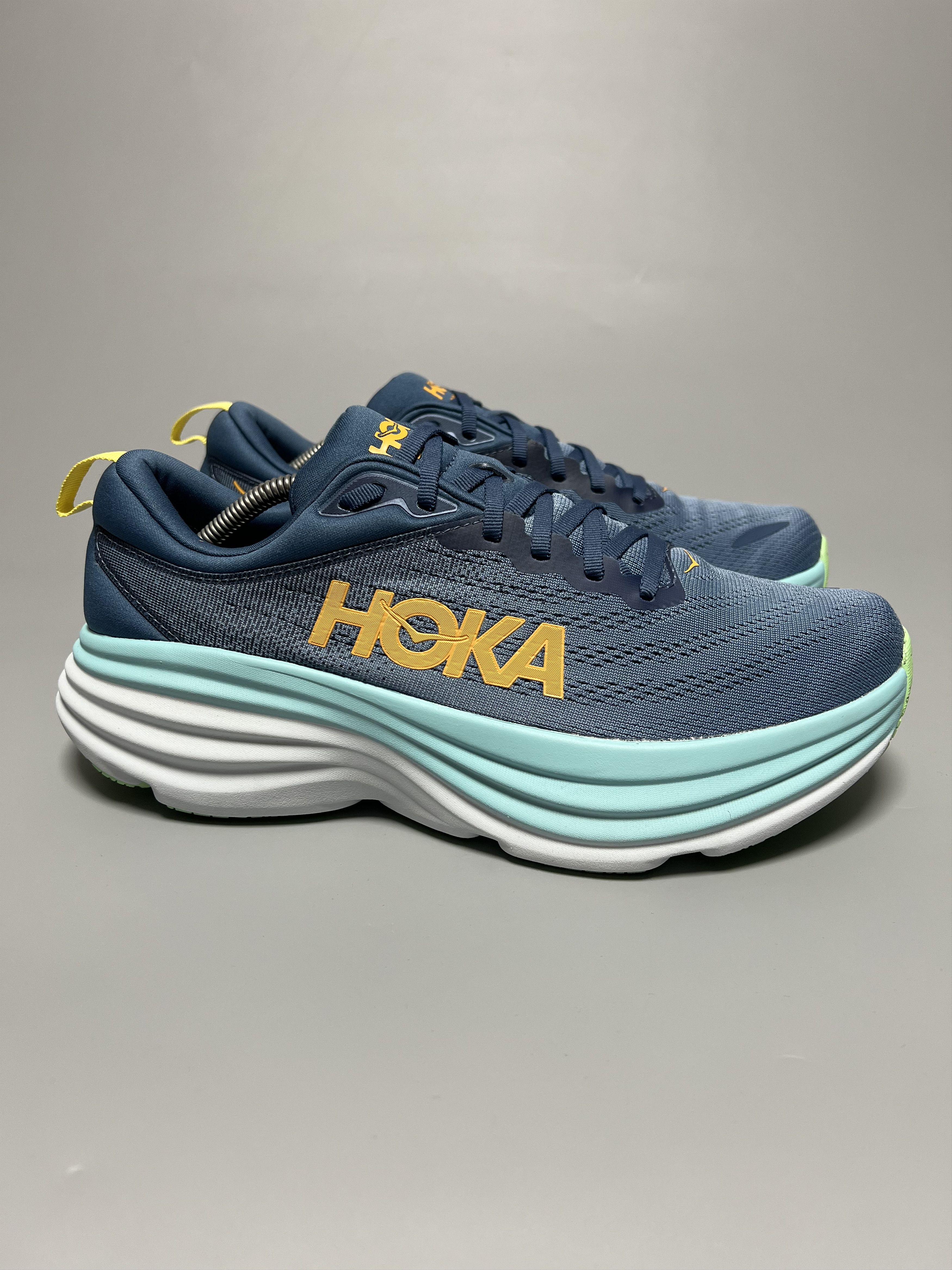 Hoka 10D Hoka One One Bondi 8 Men's Running Shoes Gym Walking Size US 10 / EU 43 - 1 Thumbnail